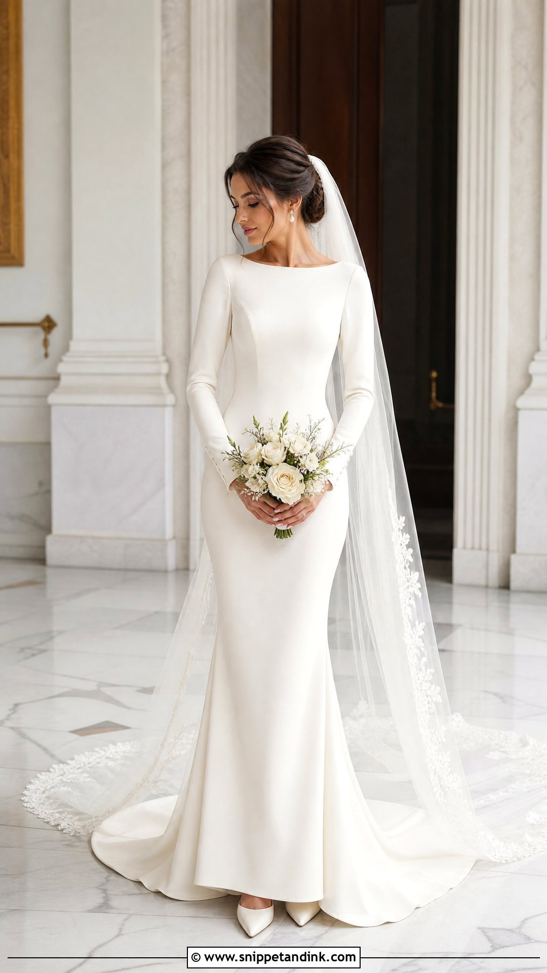 Long Sleeve Wedding Dress - Snippet and Ink - 25 Wedding Dresses for Women