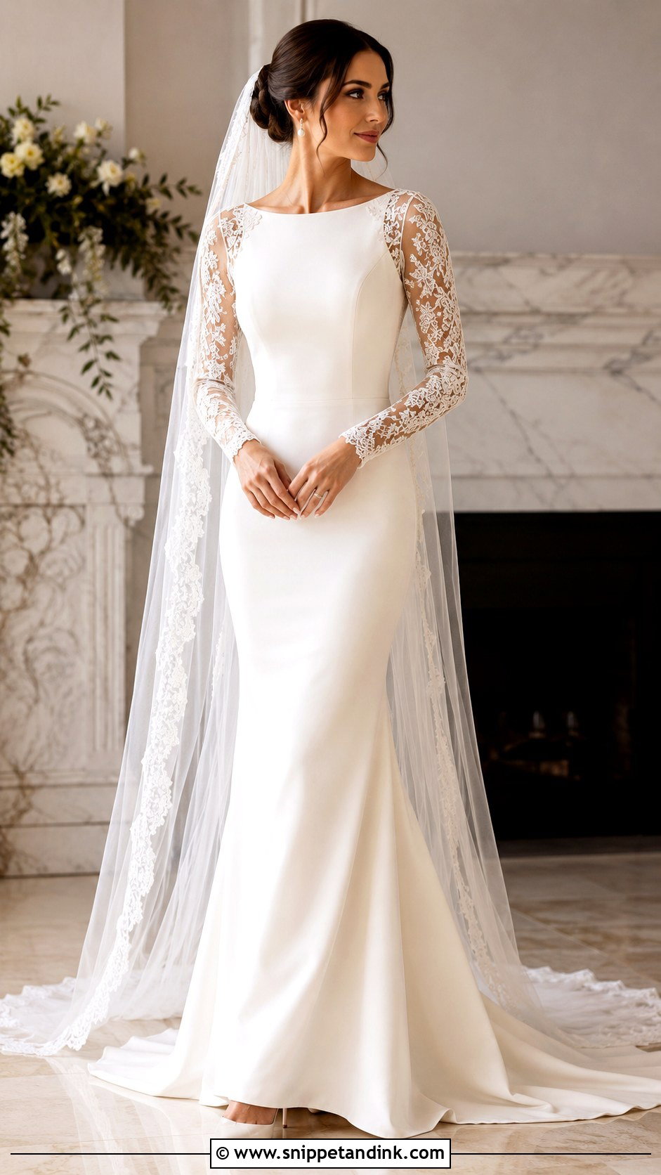 Long Sleeve Wedding Dress - Snippet and Ink - 25 Wedding Dresses Gown