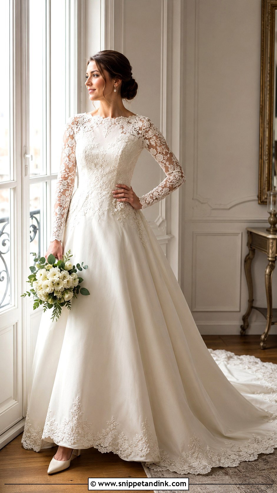 Long Sleeve Wedding Dress Photo - Snippet and Ink - 20 Wedding Dress Photos Ideas