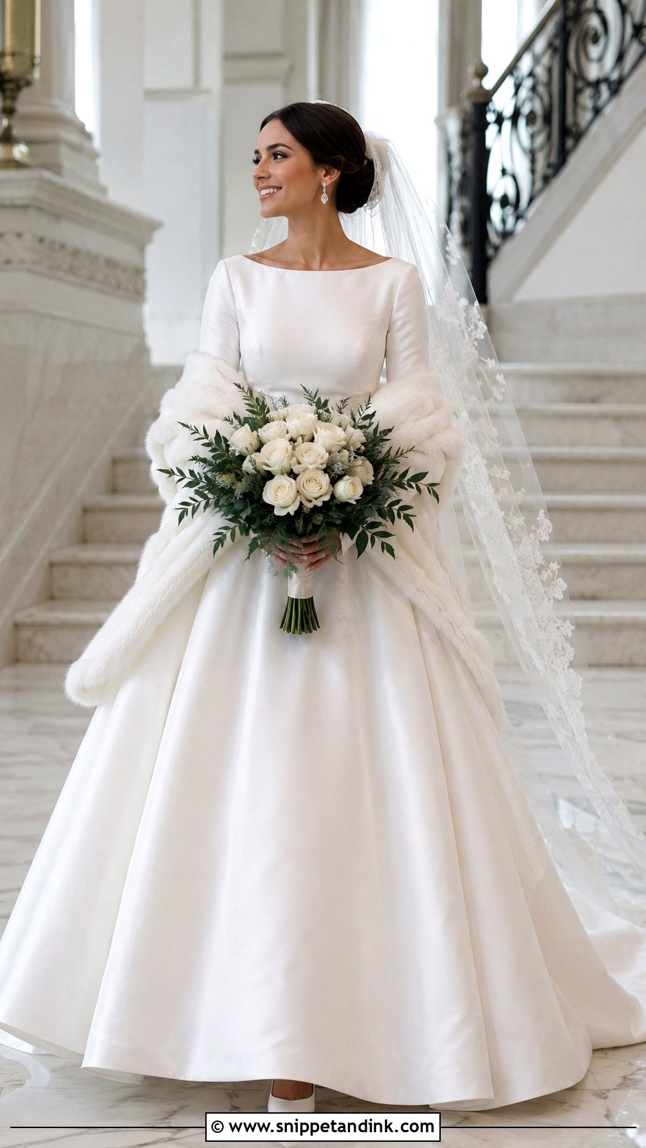 Long Sleeve Winter Wedding Dress - Snippet and Ink - 20 Best Wedding Dresses Long Sleeves
