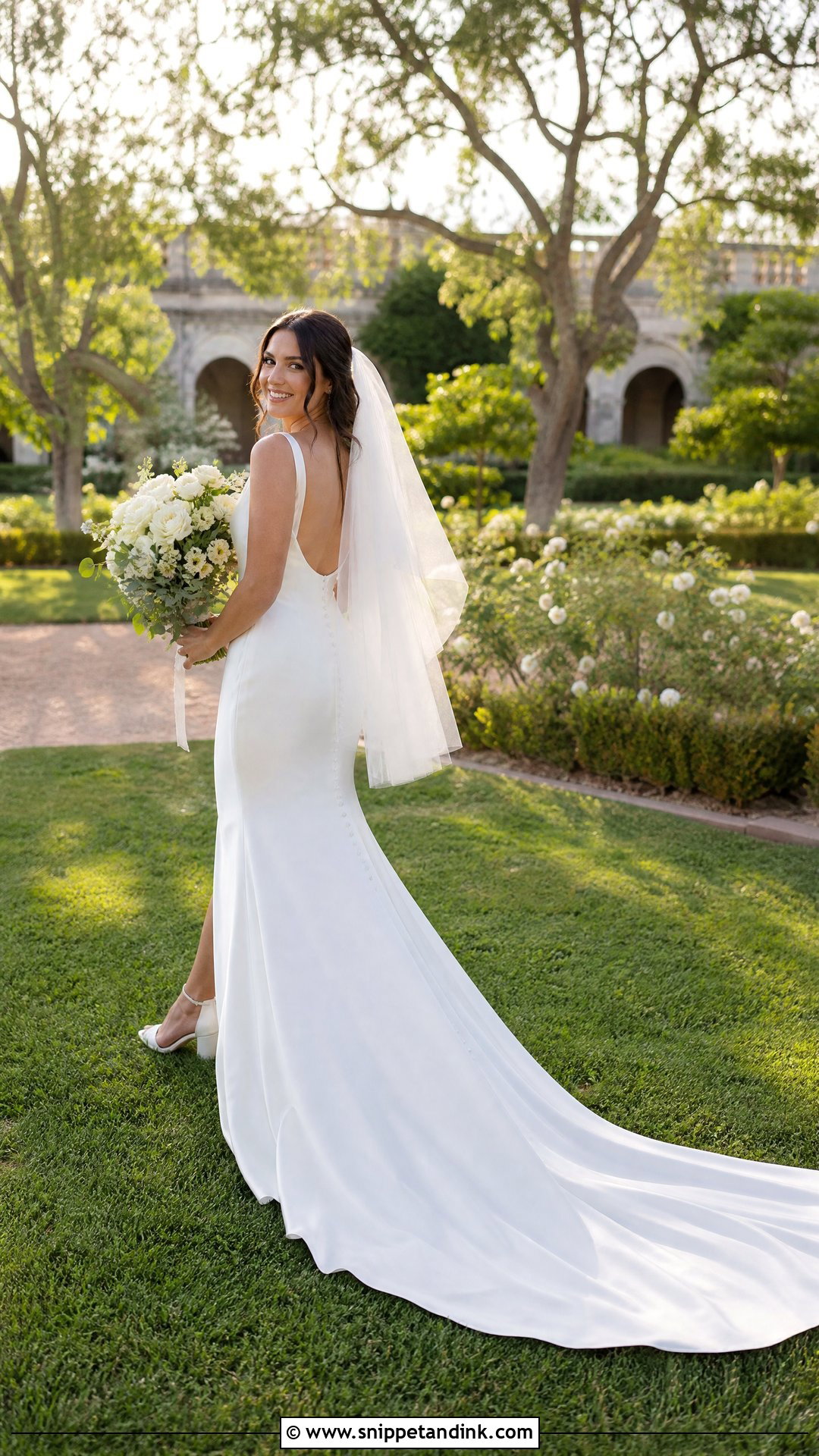 Long Train Wedding Dress For Outdoor Wedding - Snippet and Ink - 30 Worst Wedding Dress Ideas