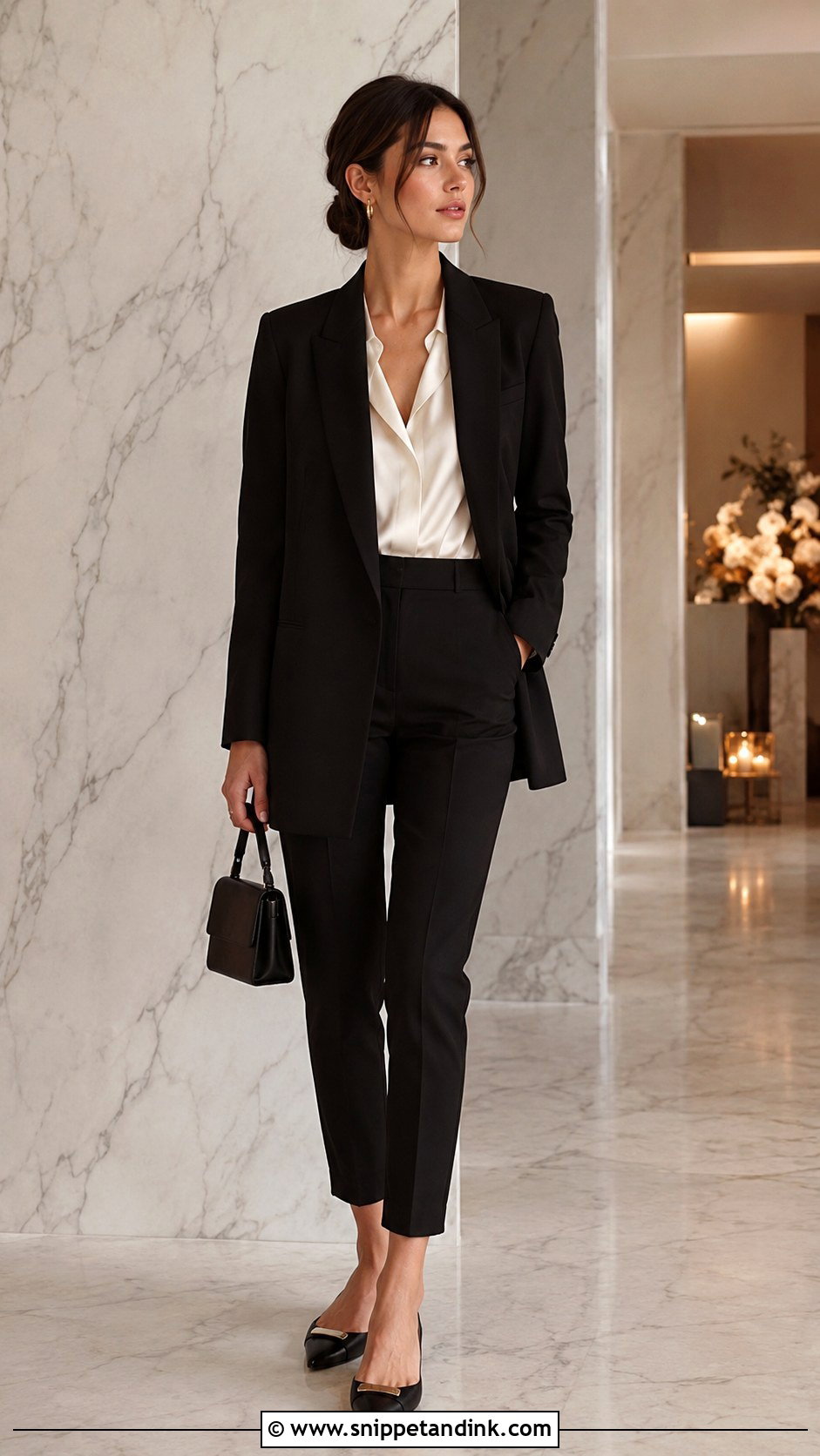 Longline Blazer And Slim Trouser Wedding Outfit - Snippet and Ink - 25 Gender Neutral Wedding Outfit Ideas