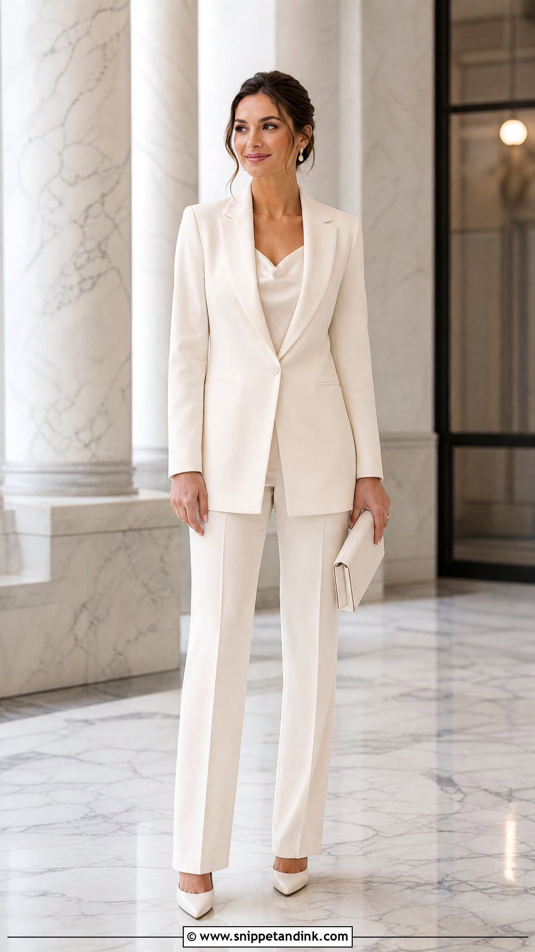 Longline Blazer Wedding Suit - Snippet and Ink - 25 Wedding Suit Styles