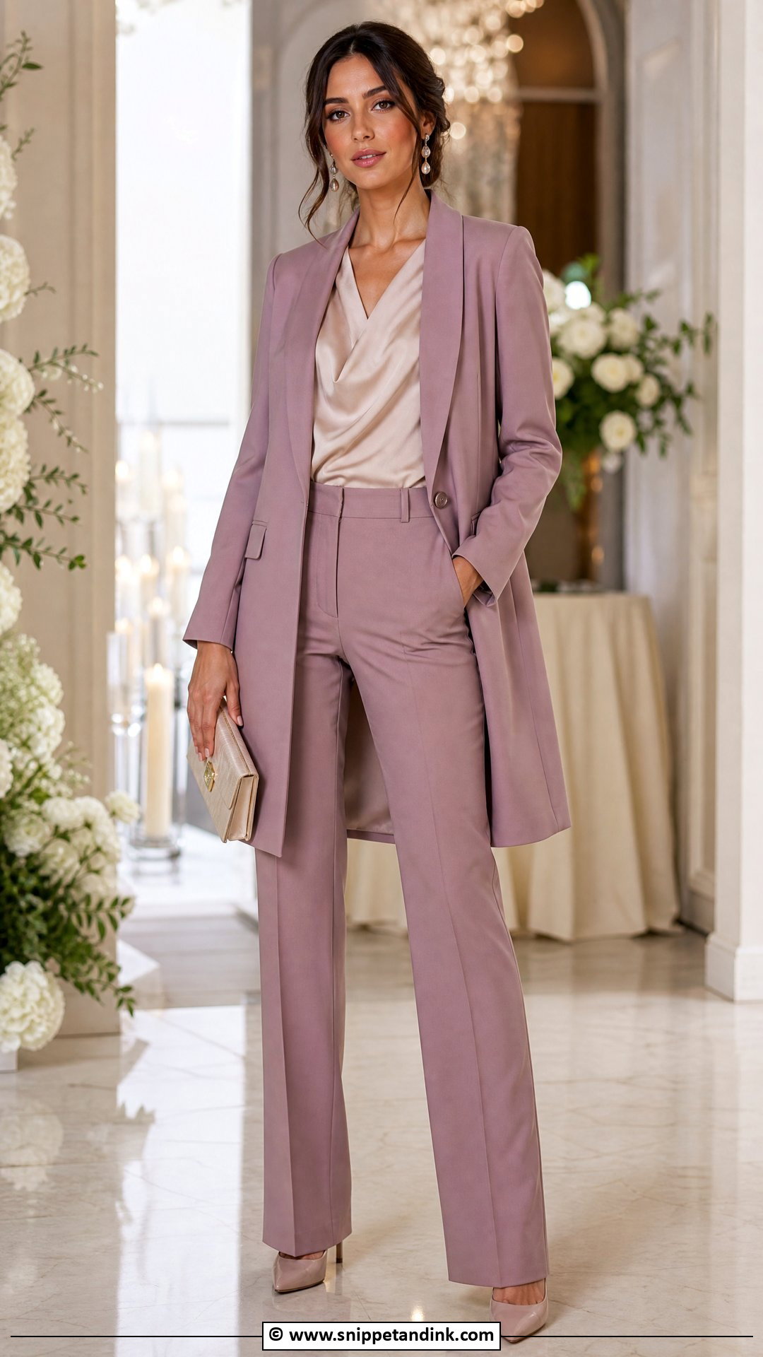Longline Blazer Wedding Suit - Snippet and Ink - 35 Designer Suits for Wedding