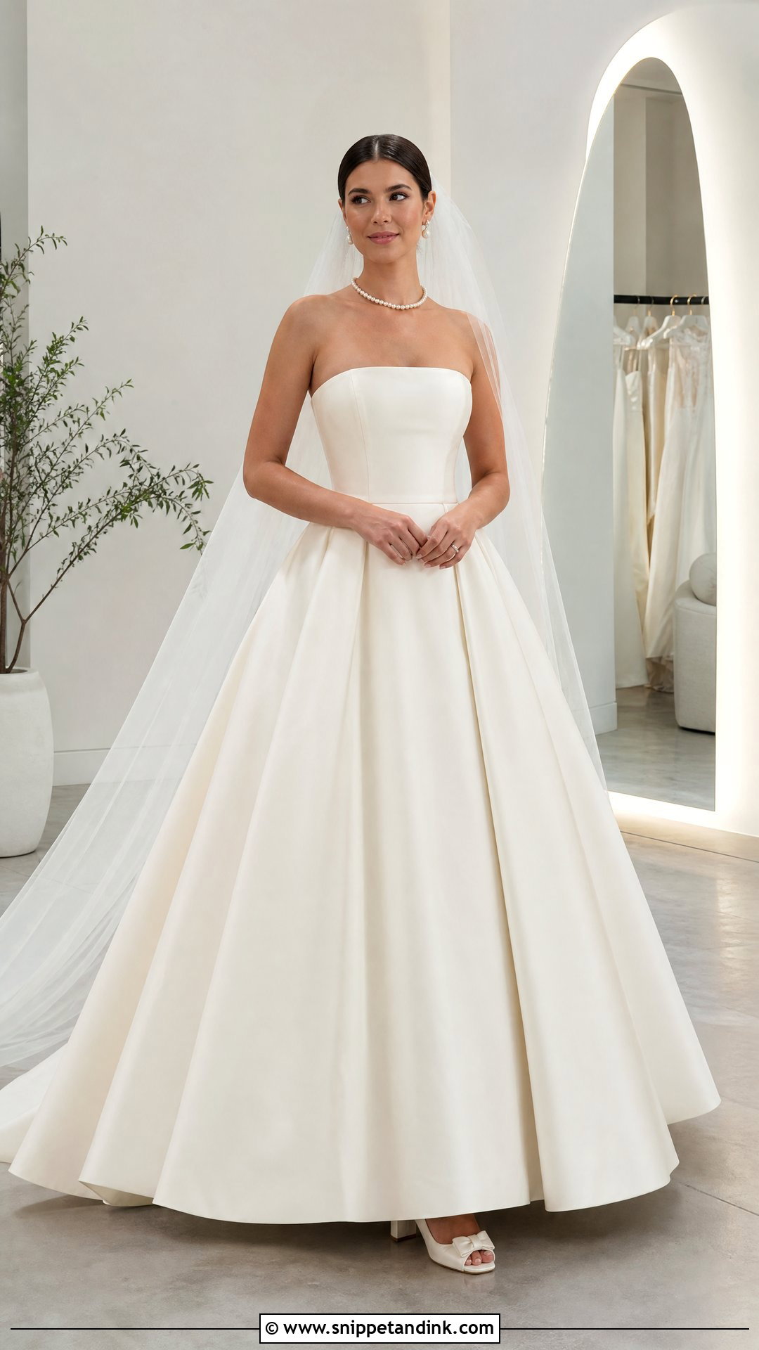 Longline Bra Under a Ball Gown - Snippet and Ink - 20 Wedding Linger the Bride Ideas