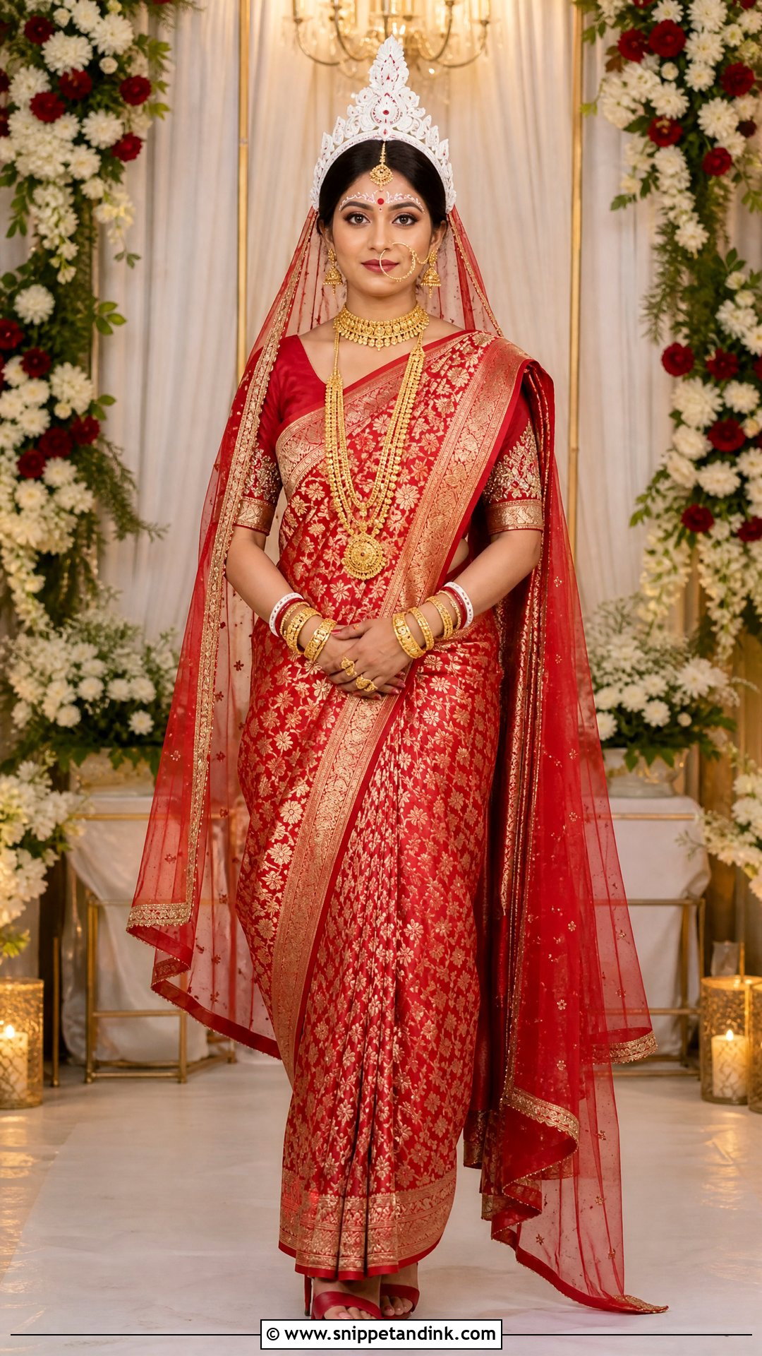 Lotus Bridal Kolka Design - Snippet and Ink - 25 Bridal Kolka Design Ideas