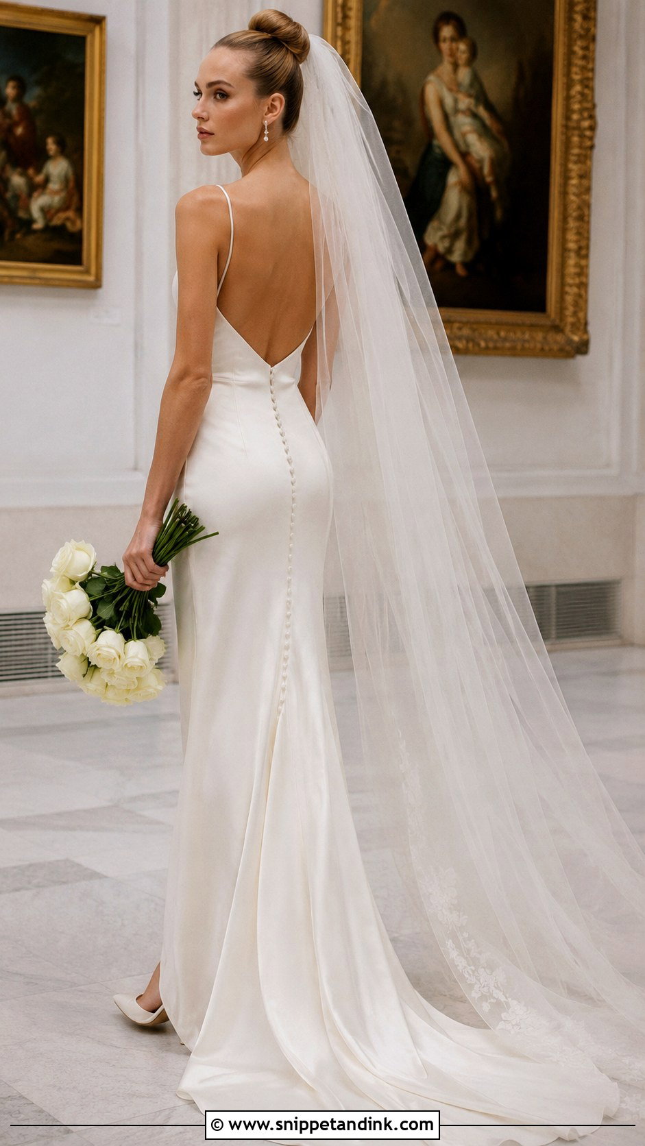 Low Back Vera Wang Wedding Dress - Snippet and Ink - 20 Vintage Vera Wang Wedding Dress Ideas
