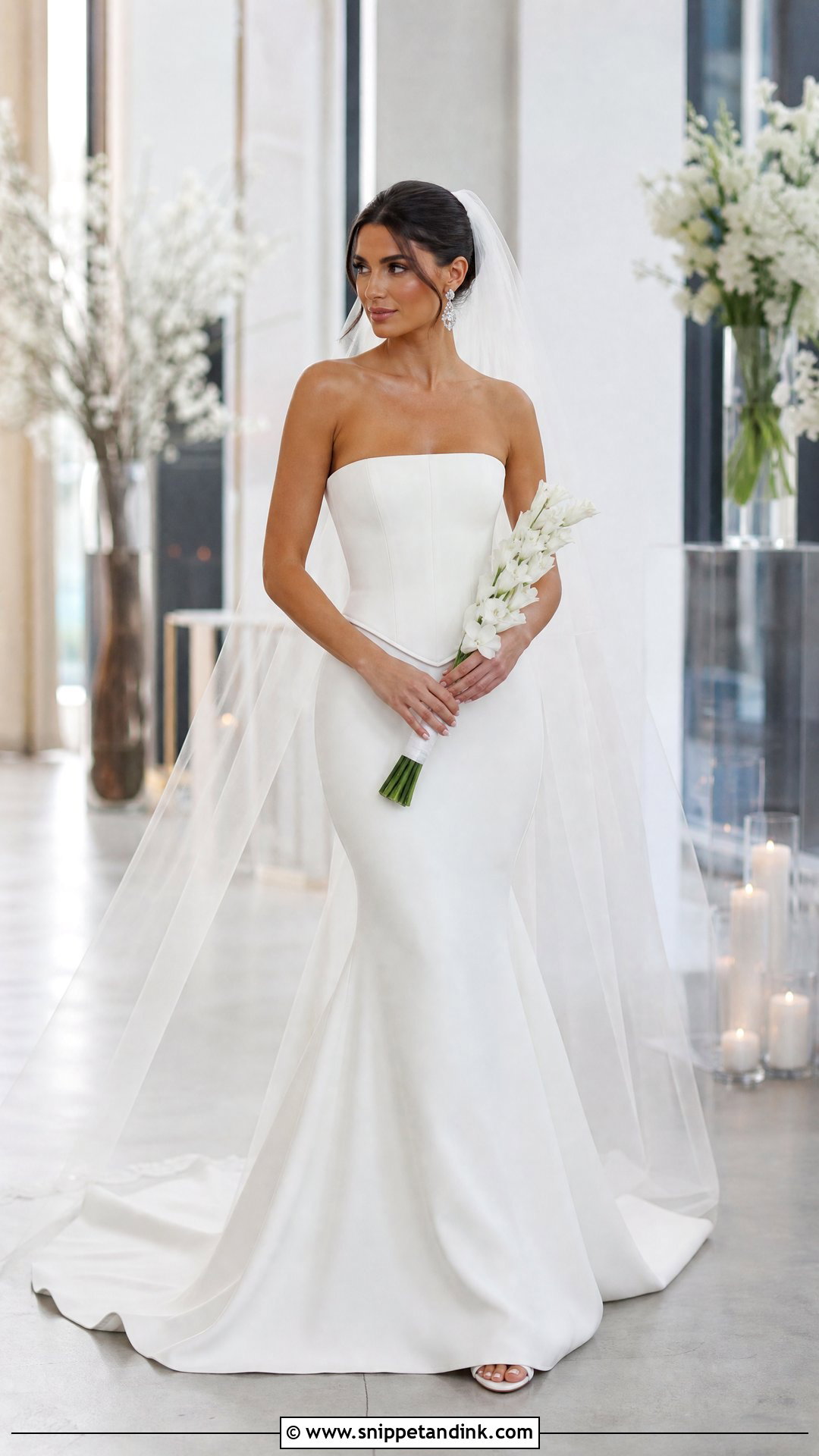 Low Waist Mermaid Wedding Dress - Snippet and Ink - 25 Low Waist Wedding Dress Ideas