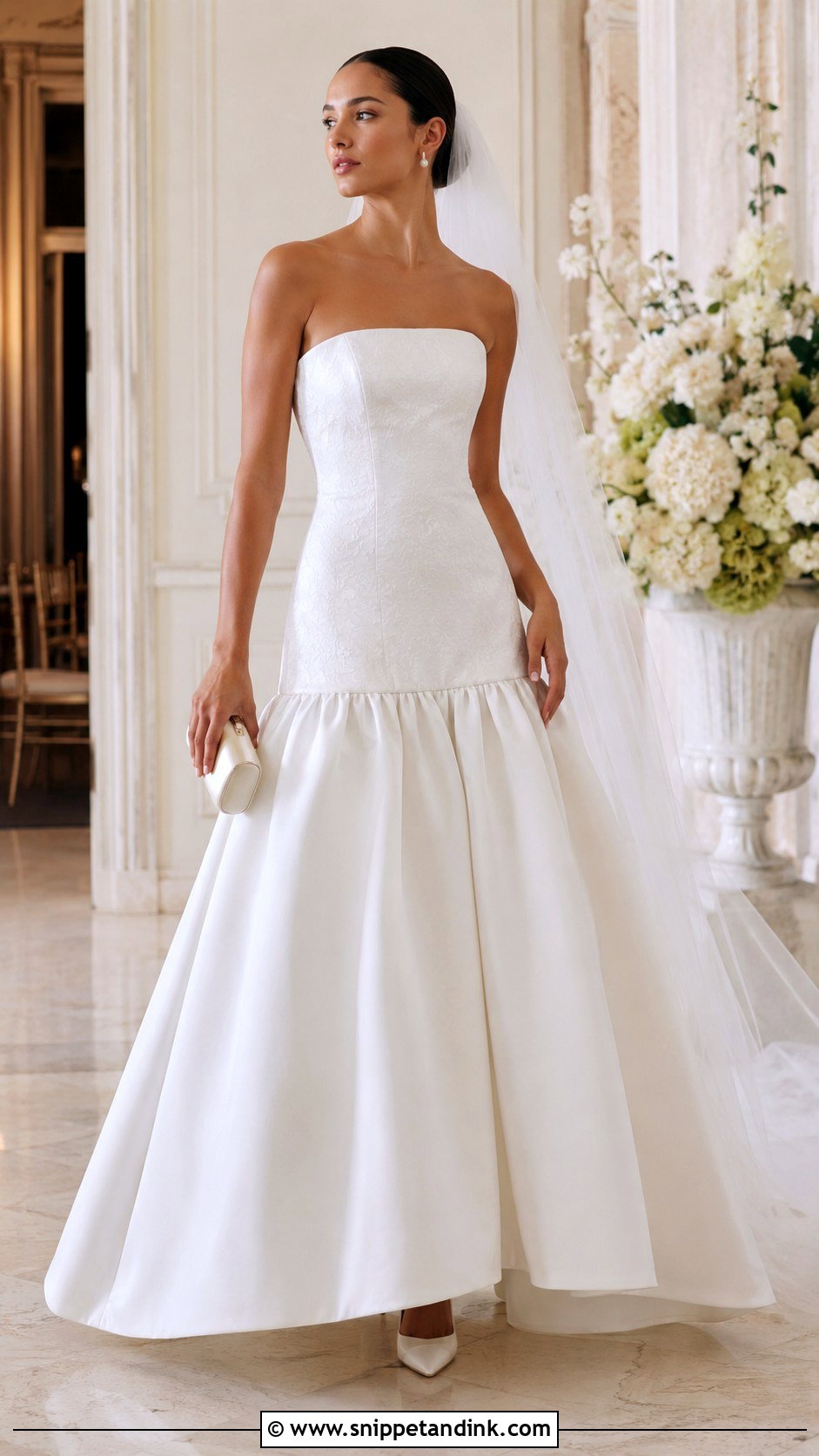 Lulus Drop Waist Wedding Dress - Snippet and Ink - 20 Lulus Wedding Dress Ideas