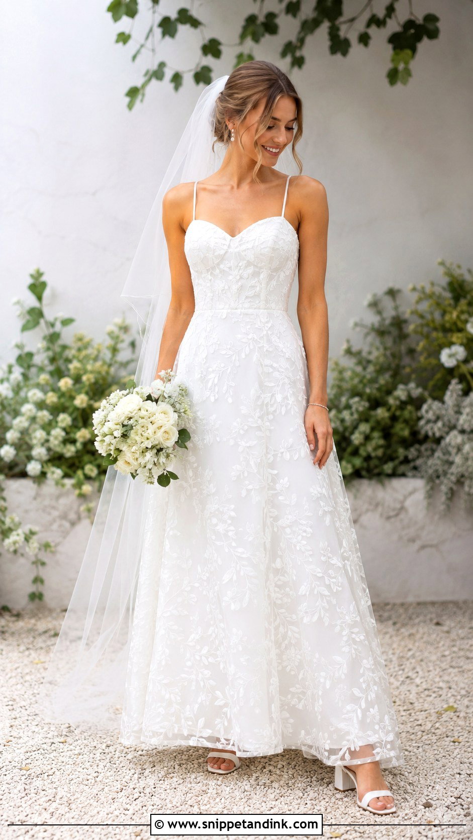 Lulus Embroidered Wedding Dress - Snippet and Ink - 20 Lulus Wedding Dress Ideas