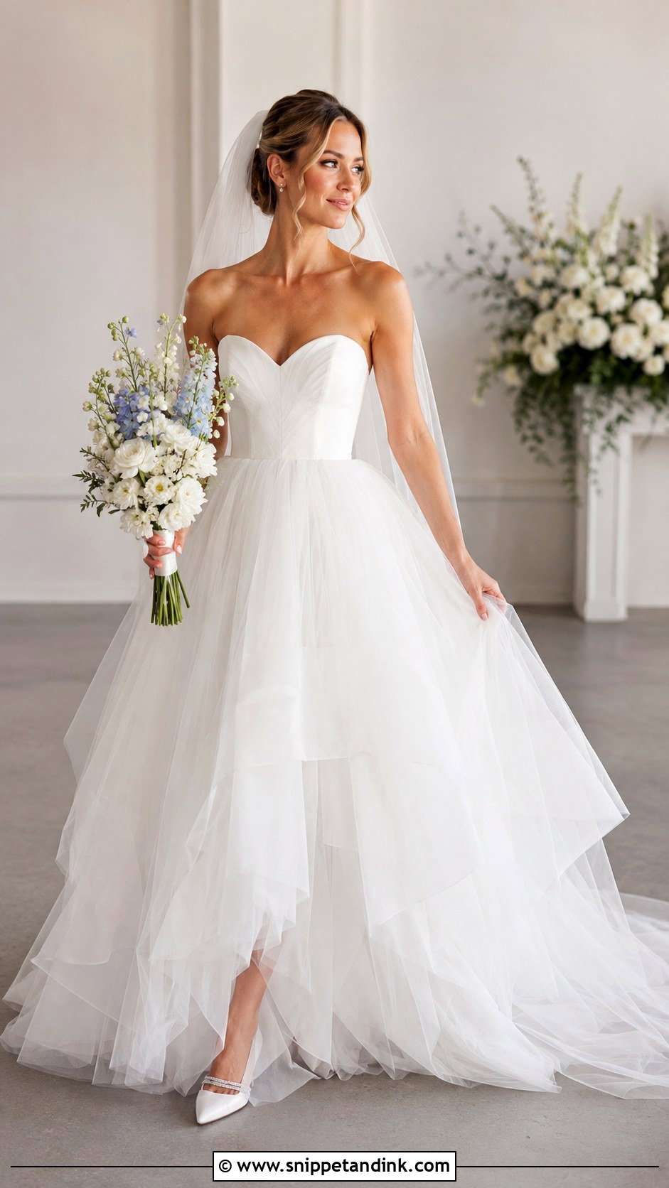 Lulus Tulle Ball Gown Wedding Dress - Snippet and Ink - 20 Lulus Wedding Dress Ideas