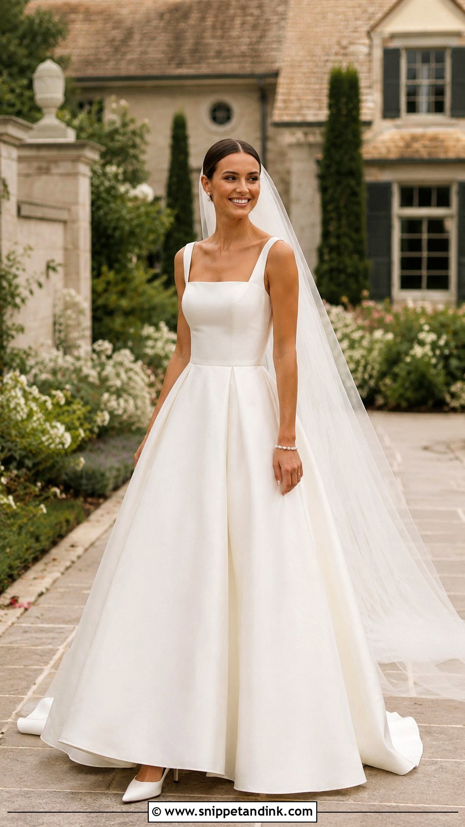 Luxury A Line Wedding Gown - Snippet and Ink - 25 Luxury Wedding Gown Ideas