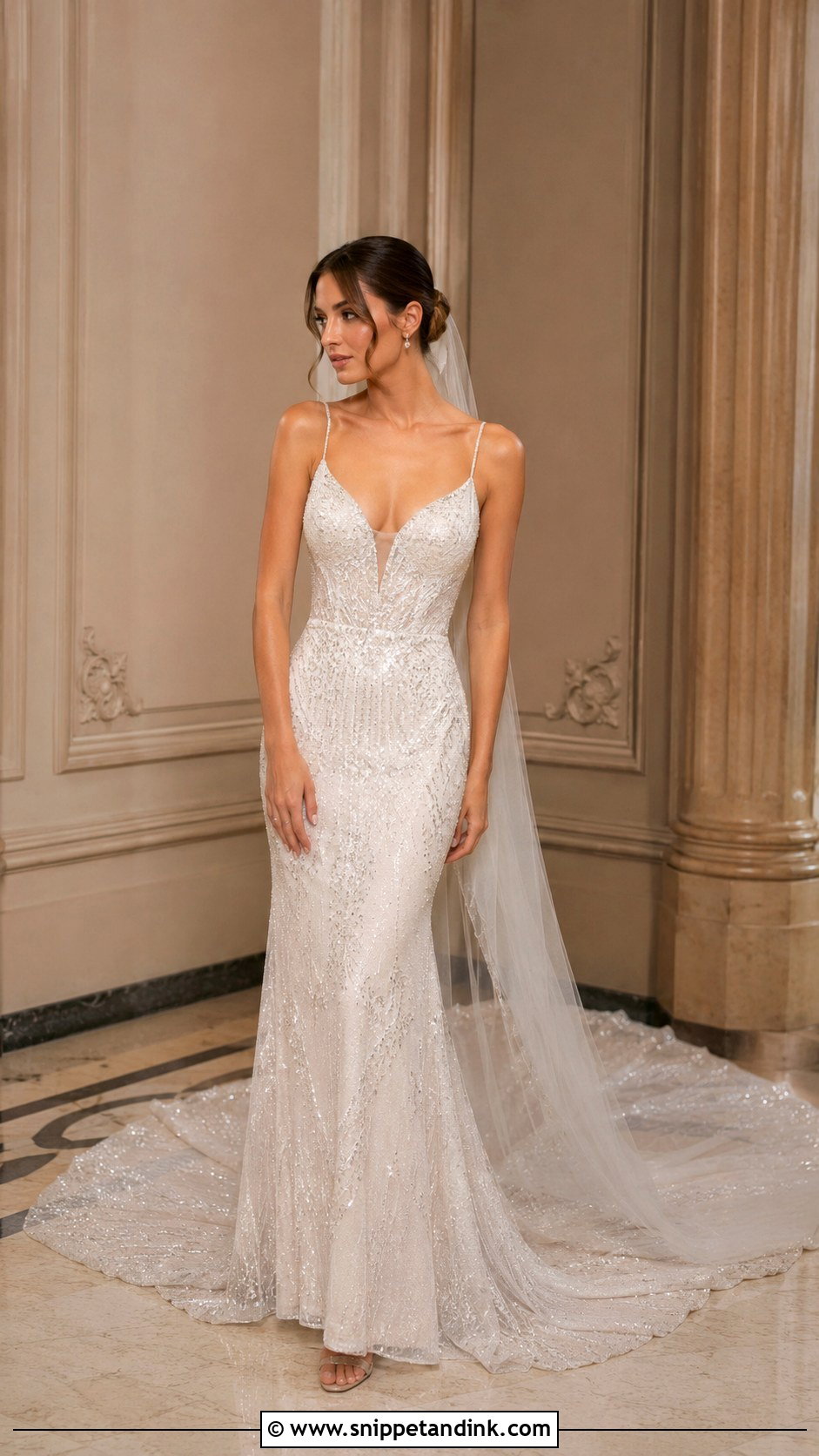 Luxury Beaded Wedding Gown - Snippet and Ink - 25 Luxury Wedding Gown Ideas