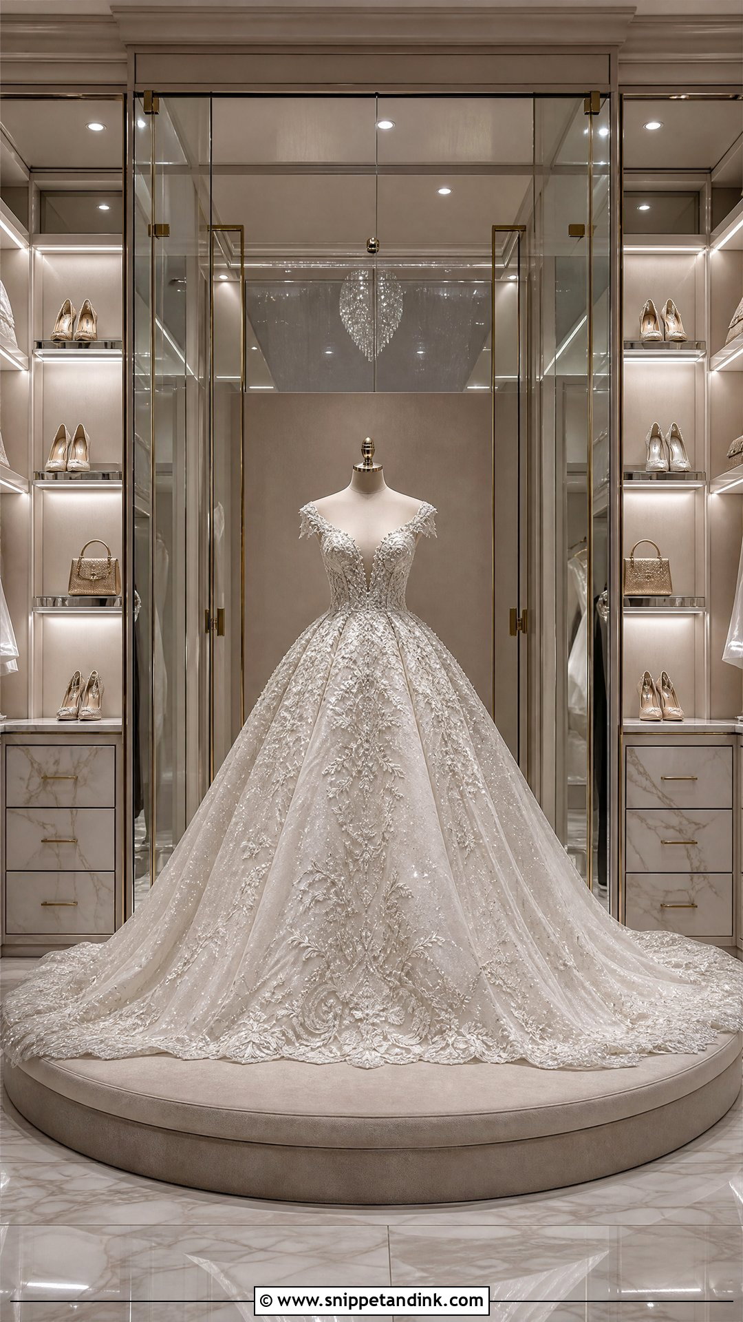 Luxury Boutique Wedding Dress Display - Snippet and Ink - 20 Wedding Dress Display in Closet Ideas