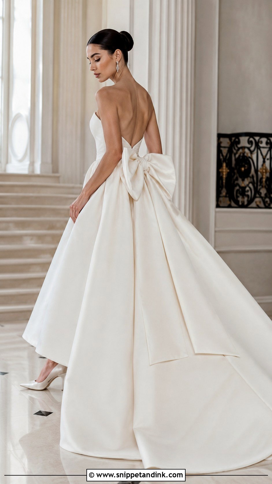 Luxury Bow Wedding Gown - Snippet and Ink - 25 Luxury Wedding Gown Ideas