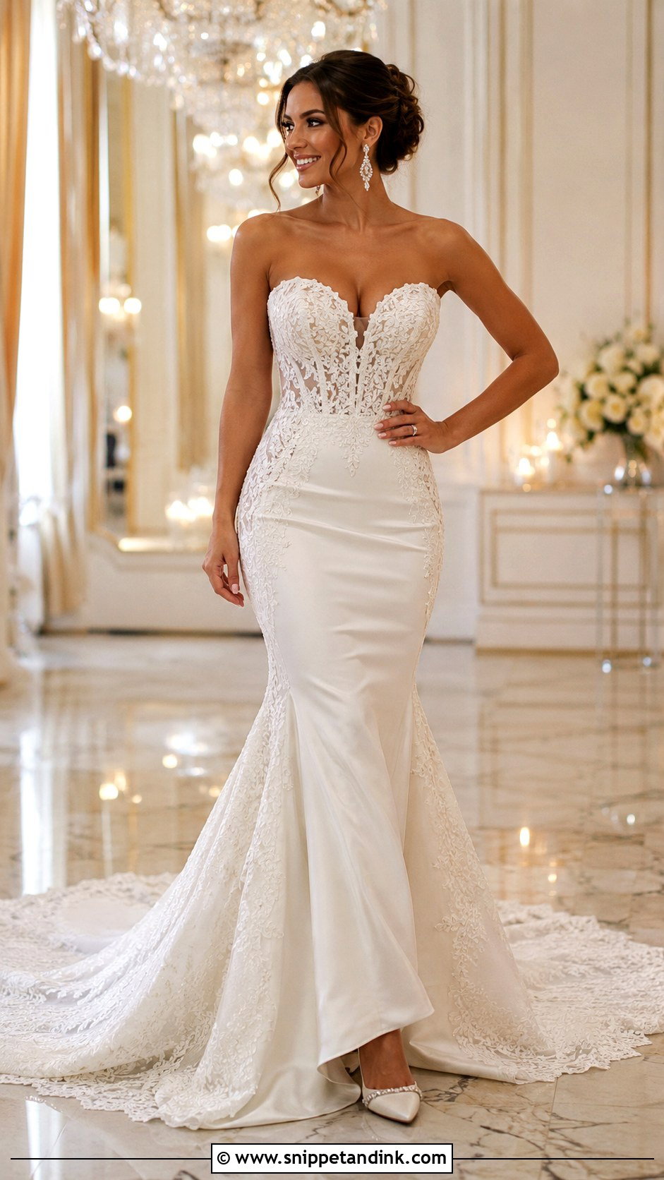 Luxury Mermaid Wedding Gown - Snippet and Ink - 25 Luxury Wedding Gown Ideas
