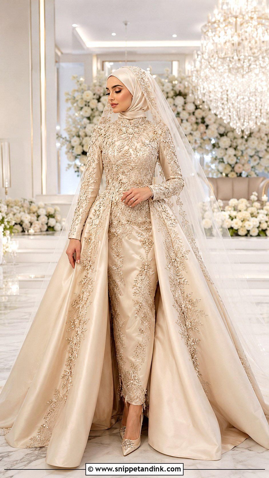 Luxury Muslim Wedding Dress - Snippet and Ink - 30 Muslim Wedding Dress Ideas