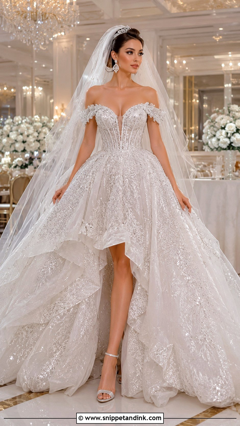 Luxury Sparkle Princess Wedding Dress - Snippet and Ink - 30 Princess Wedding Dresses Sparkle