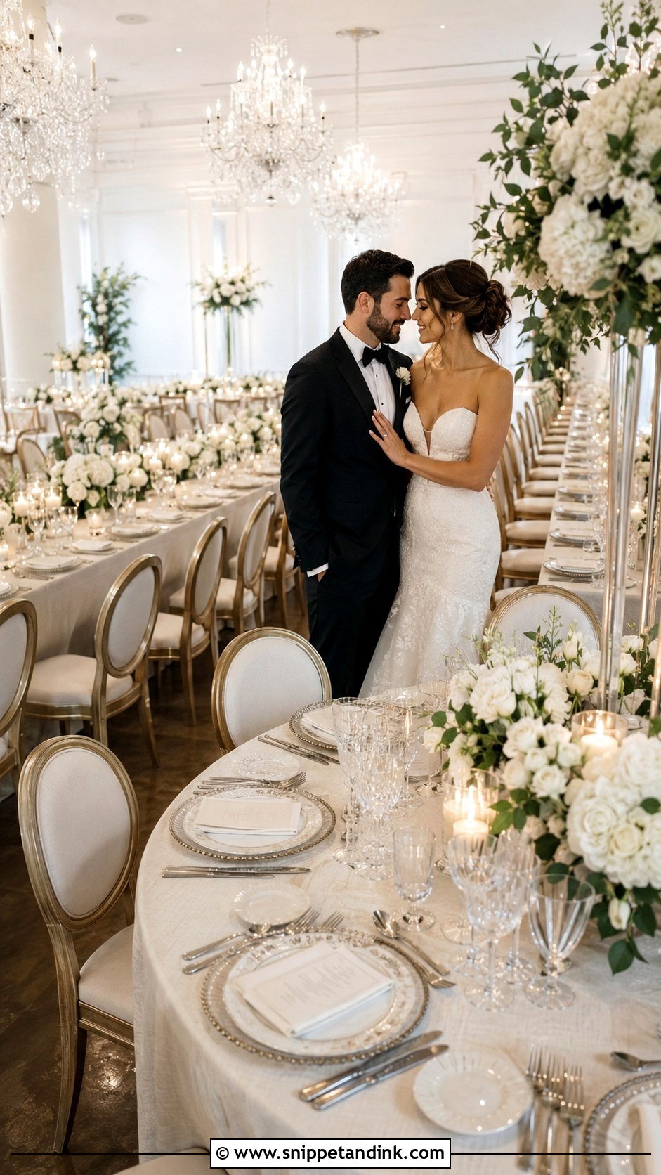 Luxury Wedding Tablescape - Snippet and Ink - 30 Fancy Wedding Ideas
