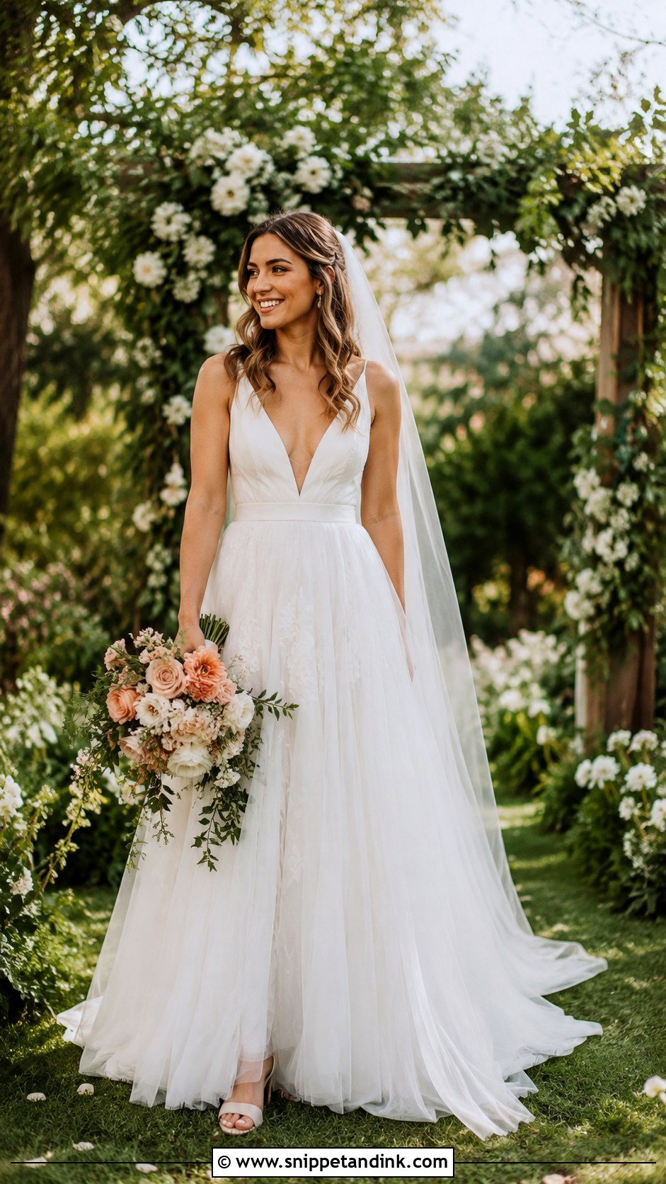 Made With Love A Line Wedding Dress - Snippet and Ink - 20 Made with Love Wedding Dress Ideas