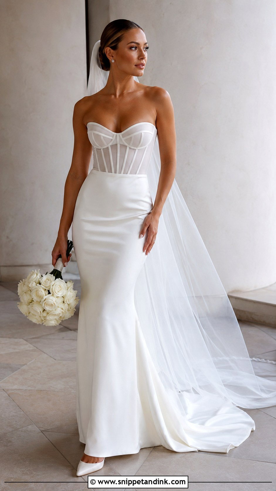 Made With Love Corset Wedding Dress - Snippet and Ink - 20 Made with Love Wedding Dress Ideas