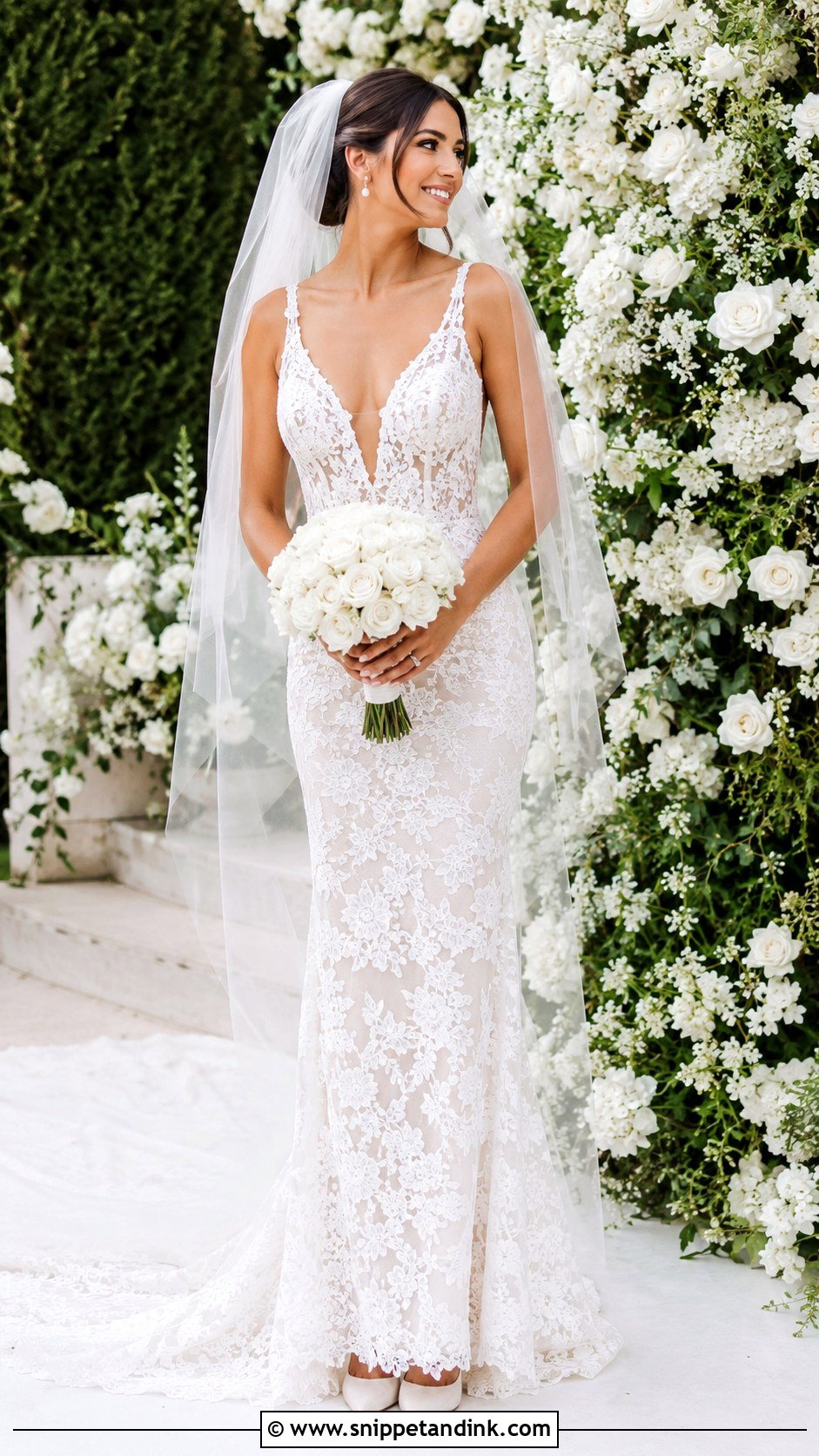 Made With Love Lace Wedding Dress - Snippet and Ink - 20 Made with Love Wedding Dress Ideas
