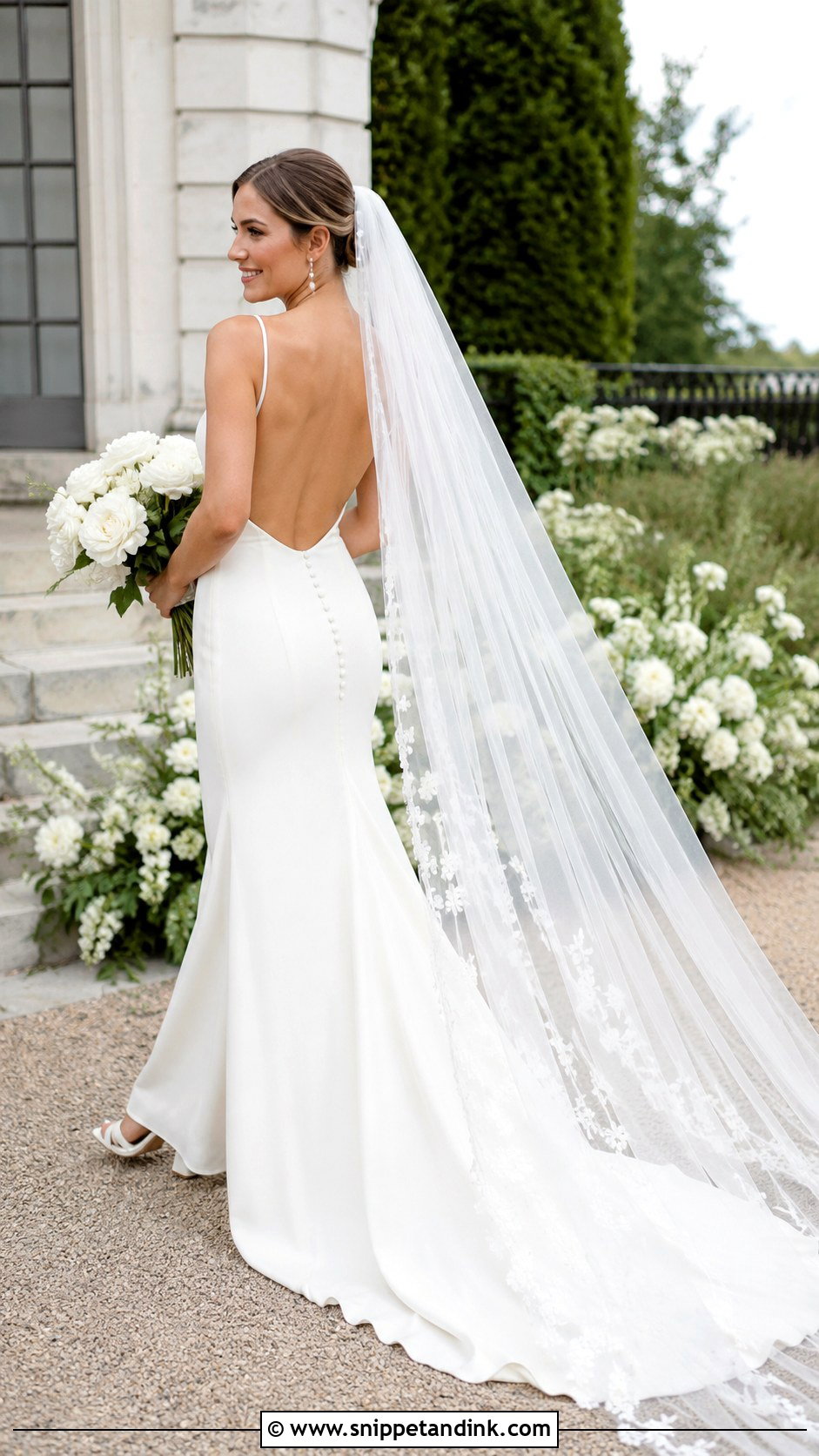 Made With Love Low Back Wedding Dress - Snippet and Ink - 20 Made with Love Wedding Dress Ideas