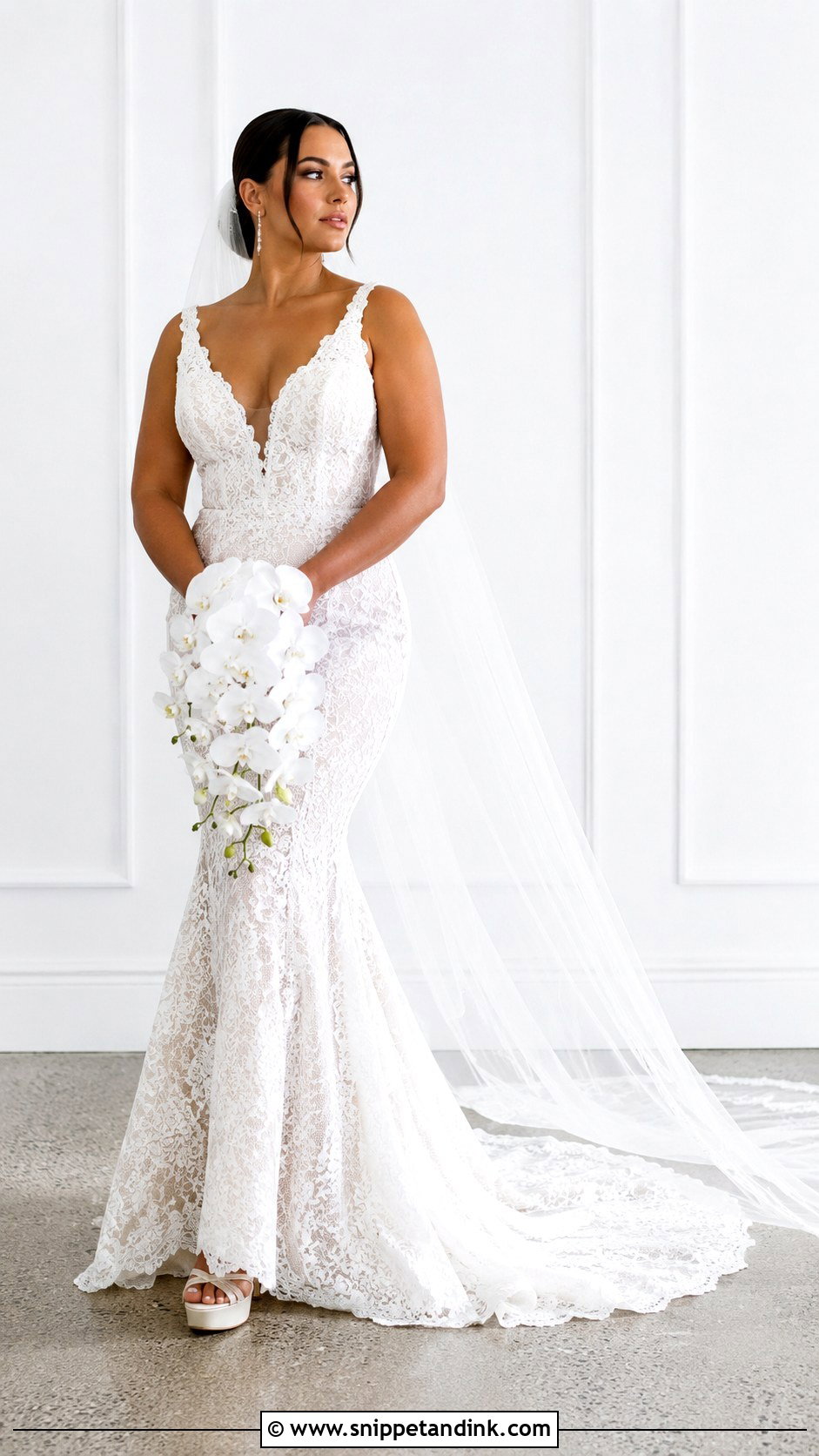 Made With Love Mermaid Wedding Dress - Snippet and Ink - 20 Made with Love Wedding Dress Ideas