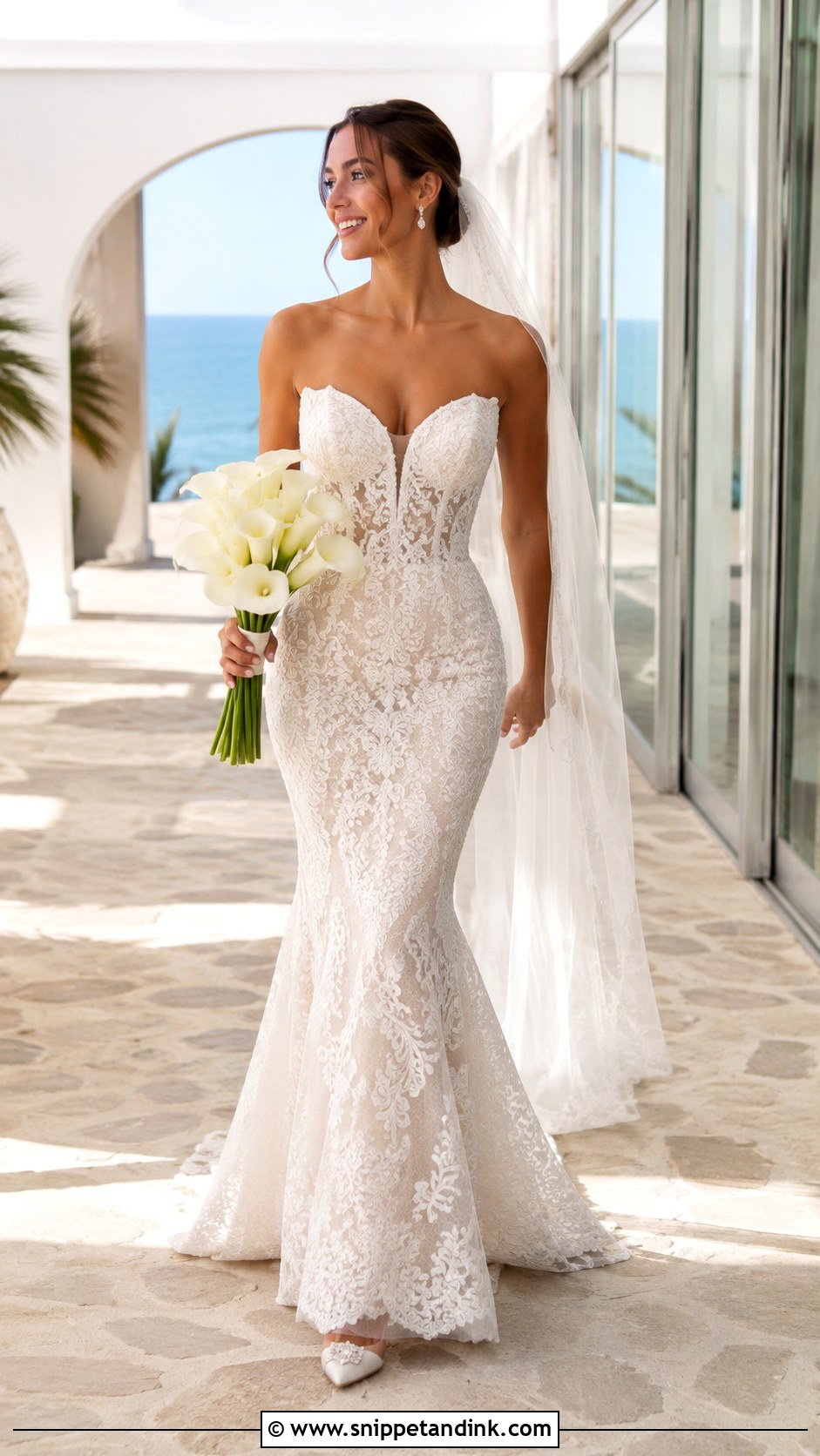 Madi Lane Fit And Flare Wedding Dress - Snippet and Ink - 20 Madi Lane Wedding Dress Ideas