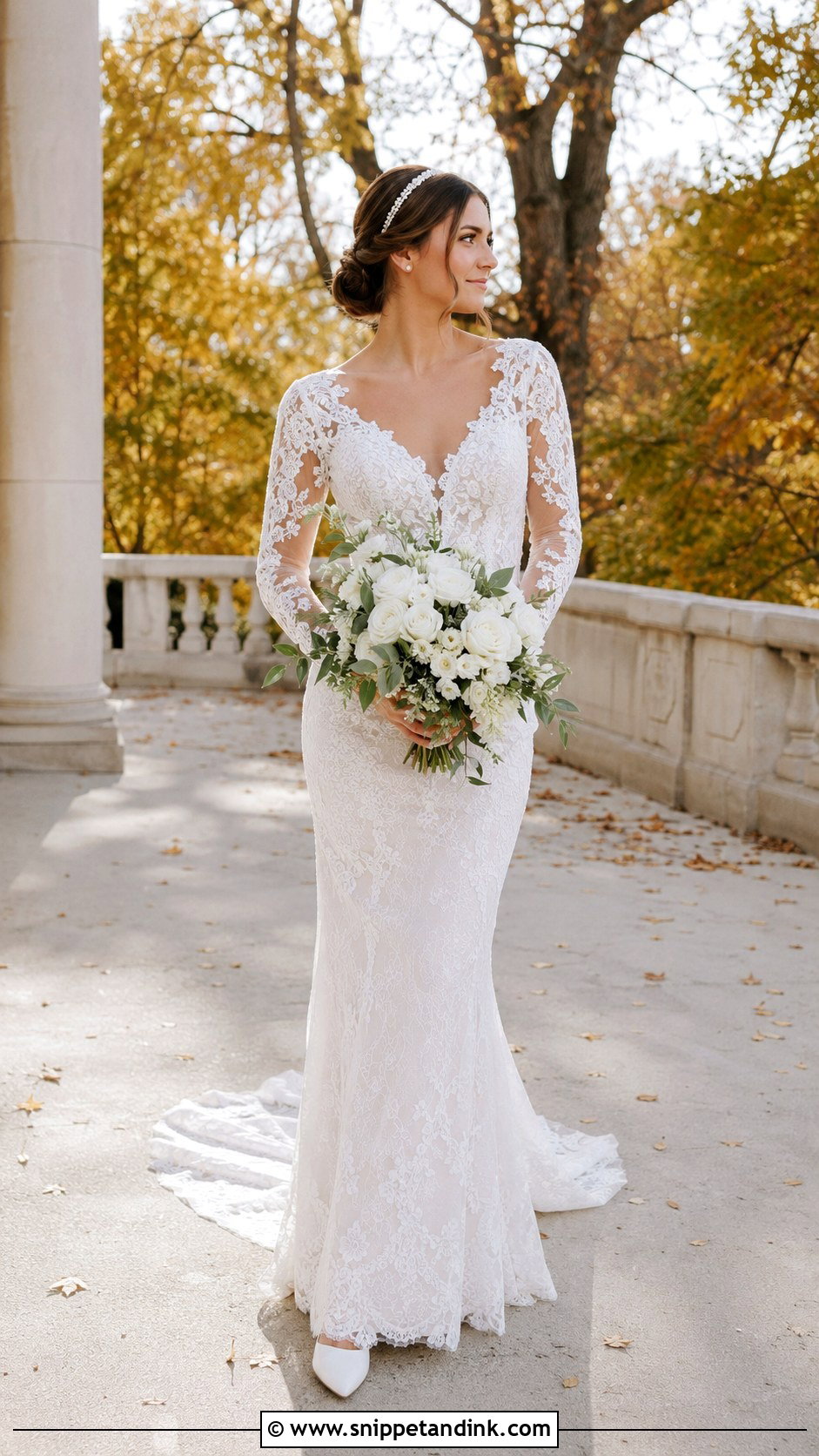 Madi Lane Long Sleeve Lace Wedding Dress - Snippet and Ink - 20 Madi Lane Bridal Ideas