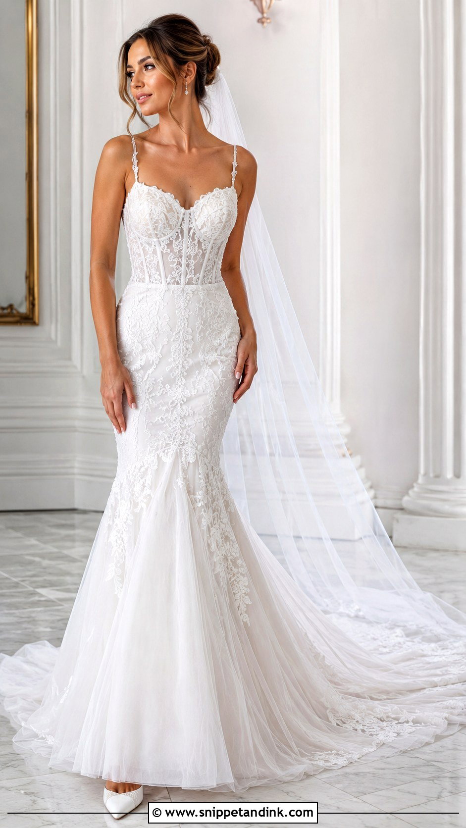 Madi Lane Mermaid Wedding Dress - Snippet and Ink - 20 Madi Lane Ideas