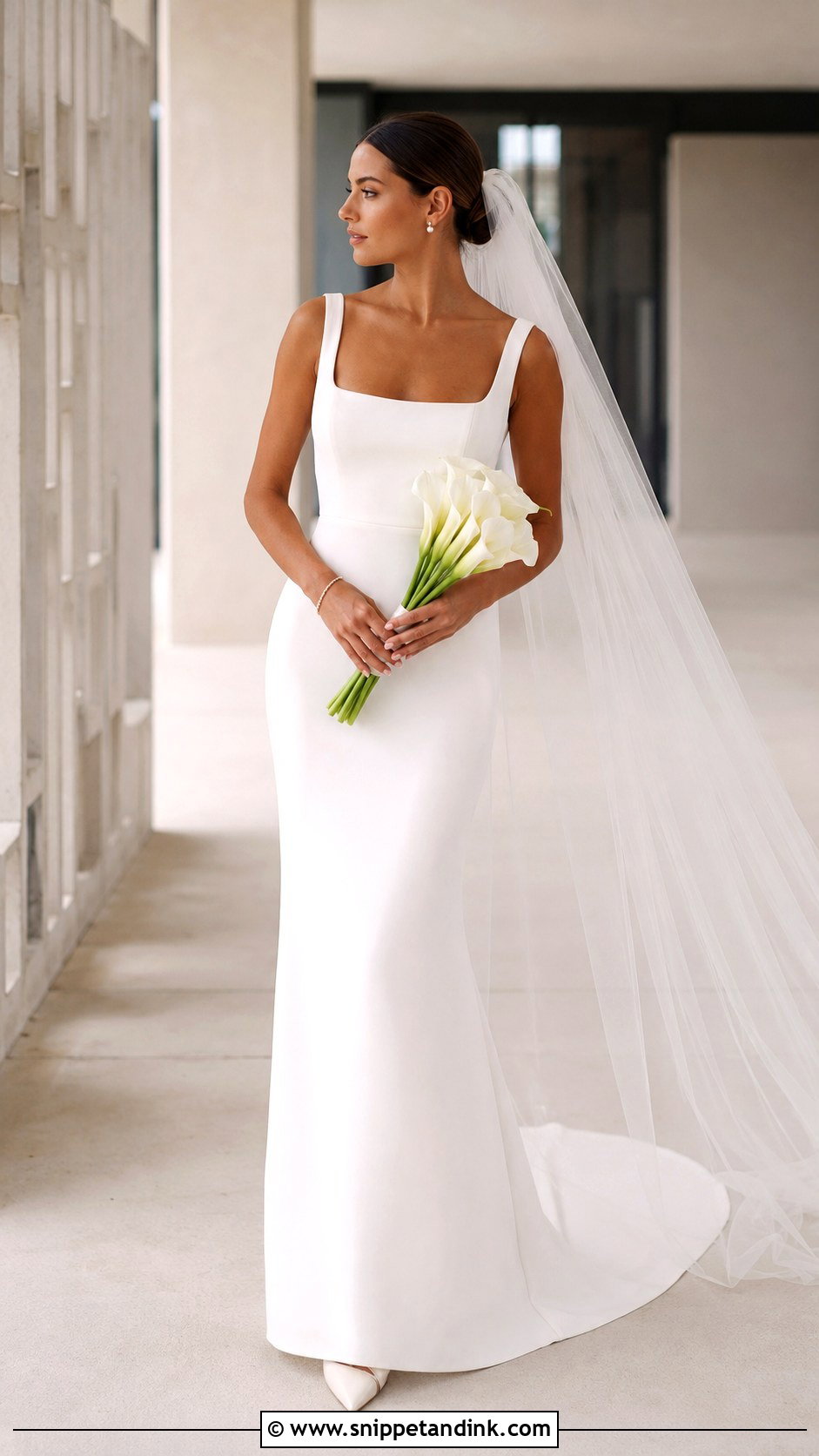 Madi Lane Simple Wedding Dress - Snippet and Ink - 20 Madi Lane Ideas