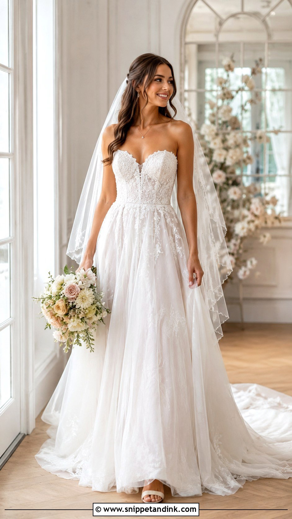 Madi Lane Sweetheart Wedding Dress - Snippet and Ink - 20 Madi Lane Ideas