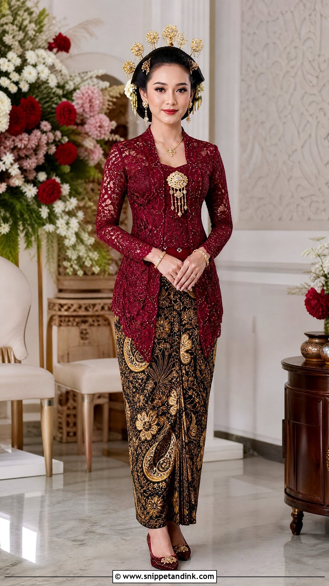 Madurese Kebaya Indonesian Wedding Dress - Snippet and Ink - 20 Indonesian Wedding Dress Ideas