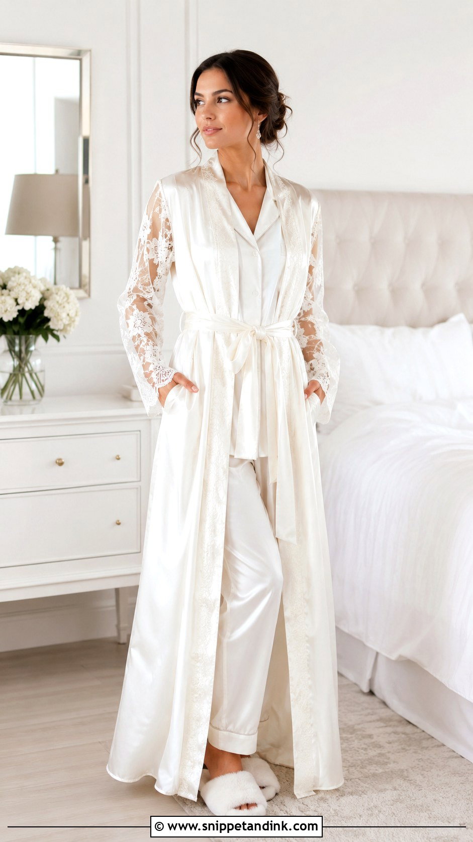 Make a Robe From Your Wedding Dress - Snippet and Ink - 20 What to Do with Wedding Dress Ideas