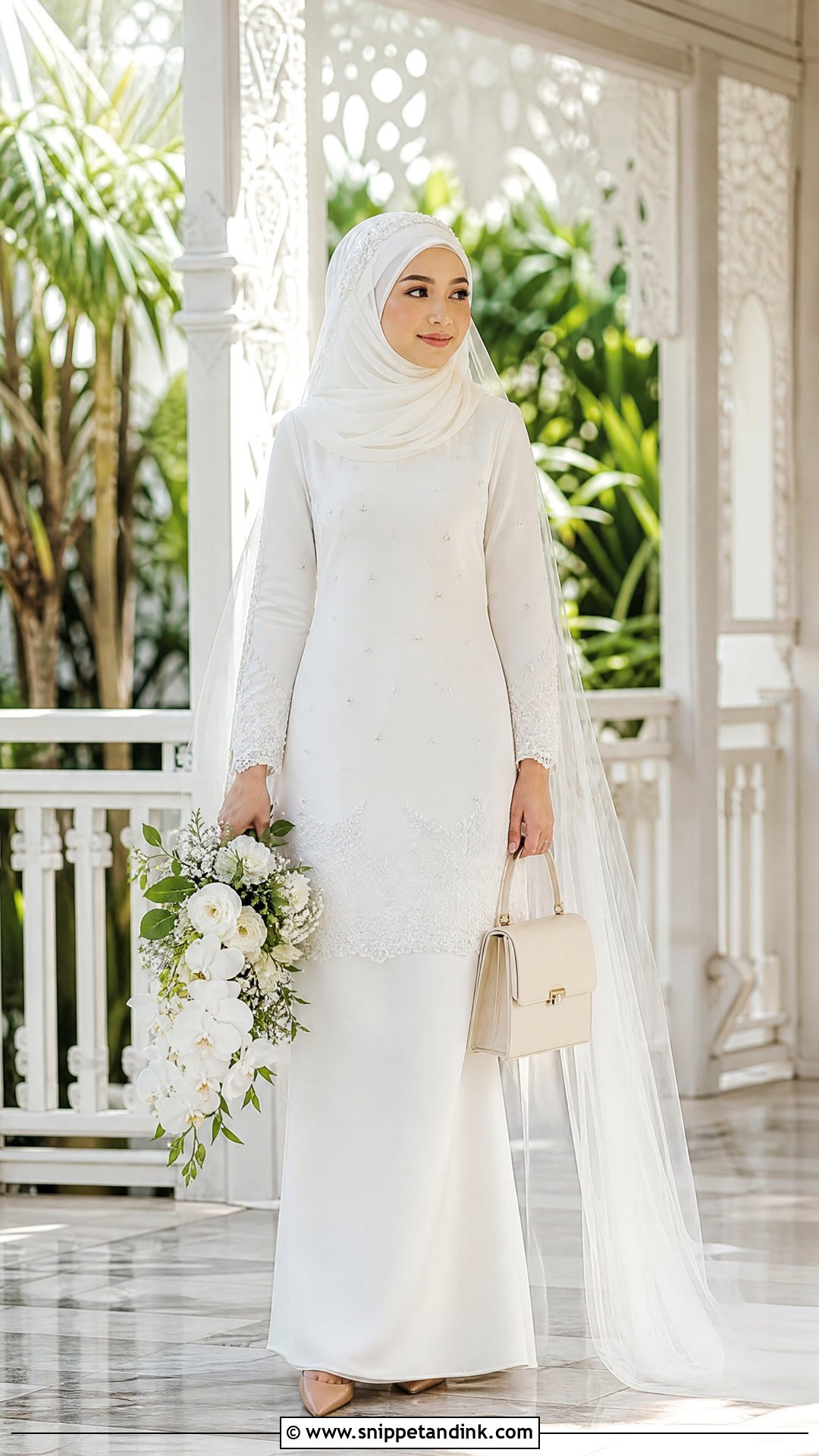 Malay Muslim Bridal Dress - Snippet and Ink - 25 Islamic Bridal Dress Ideas