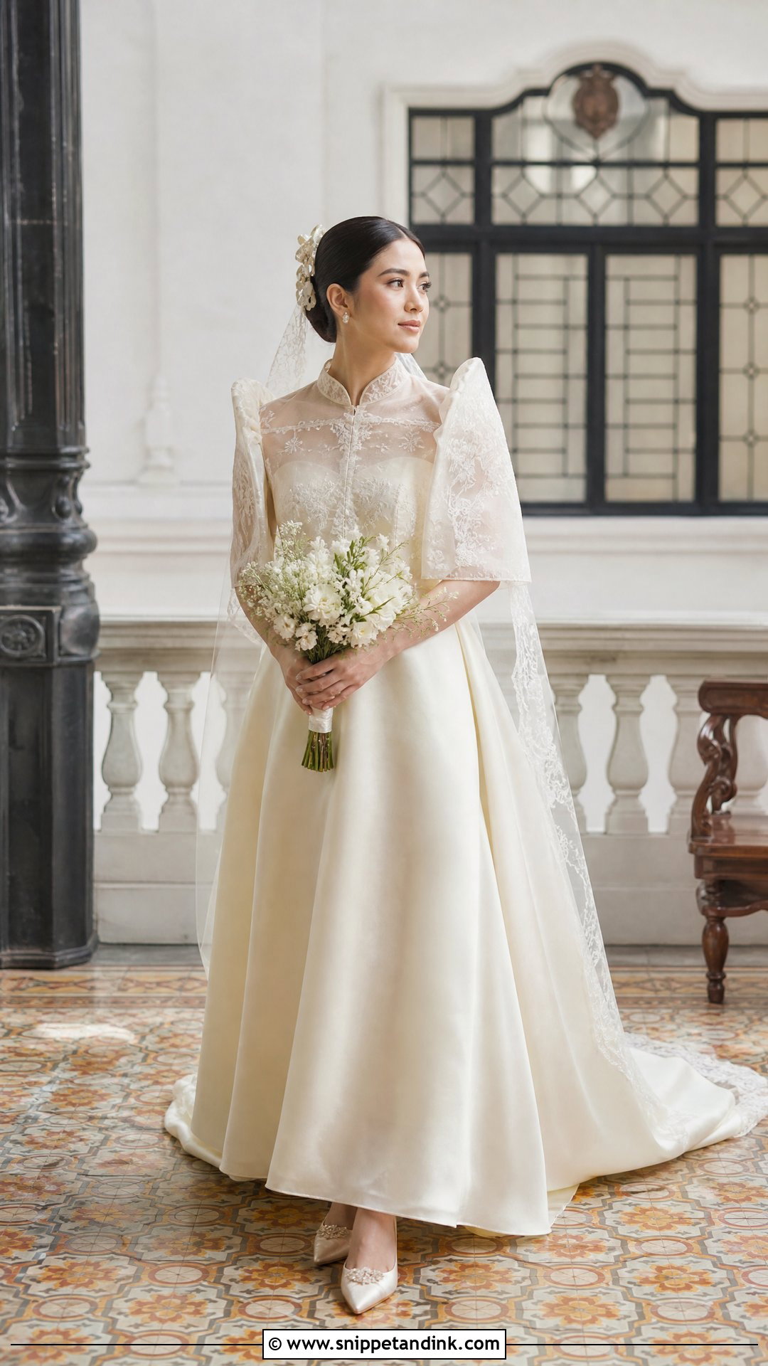 Maria Clara Wedding Dress - Snippet and Ink - 20 Philippine Wedding Dress Ideas