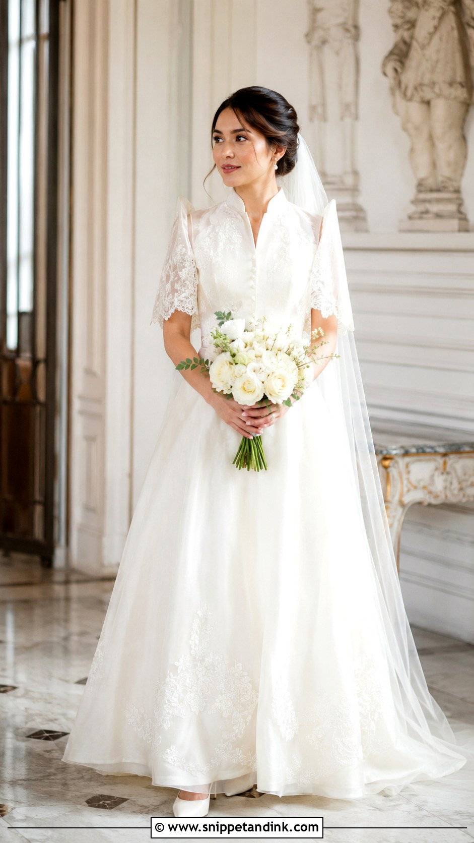 Maria Clara Wedding Dress - Snippet and Ink - 30 Filipiniana Wedding Dress Ideas