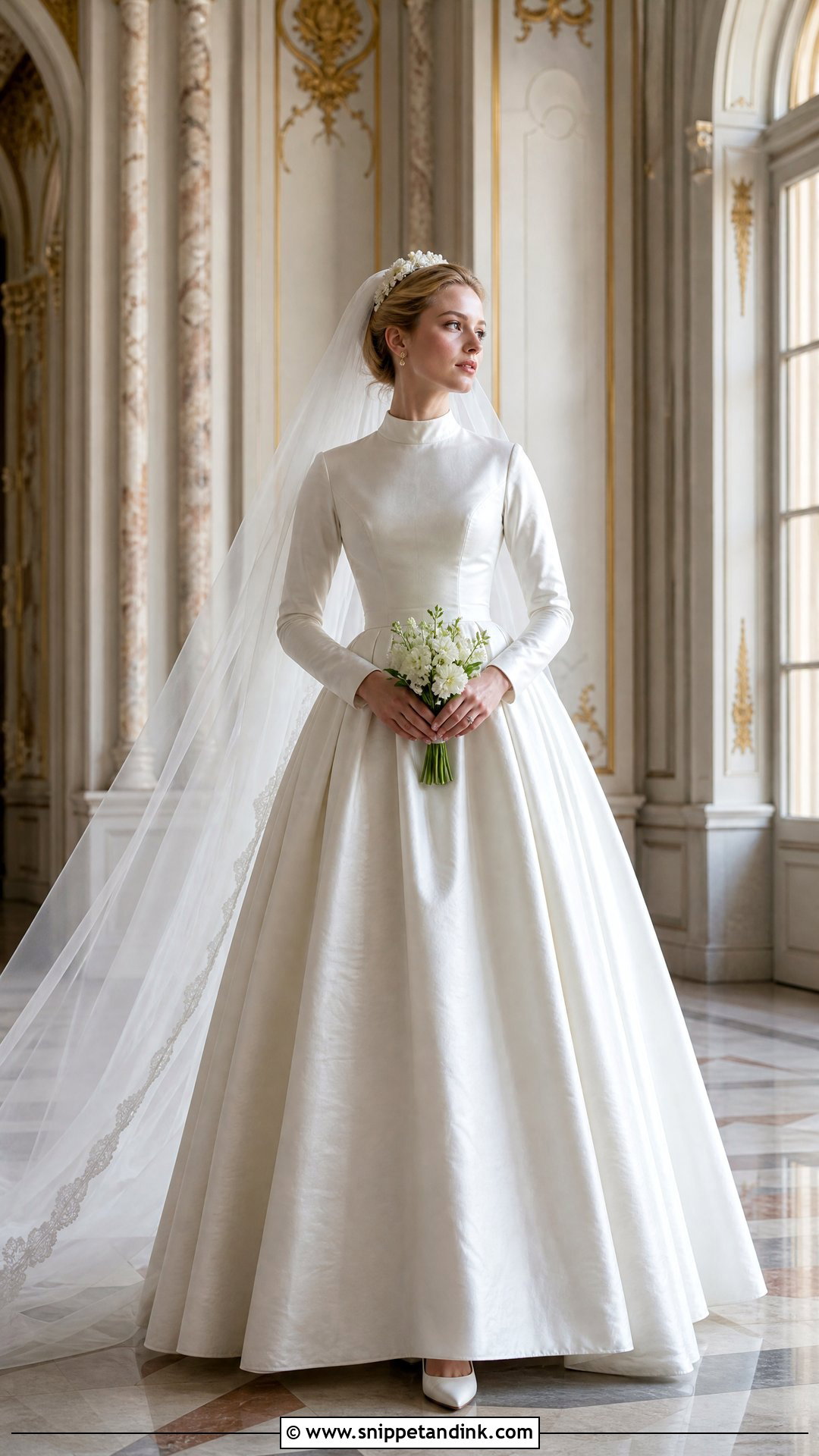 Maria Wedding Dress From The Sound of Music - Snippet and Ink - 20 Movie Wedding Dresses
