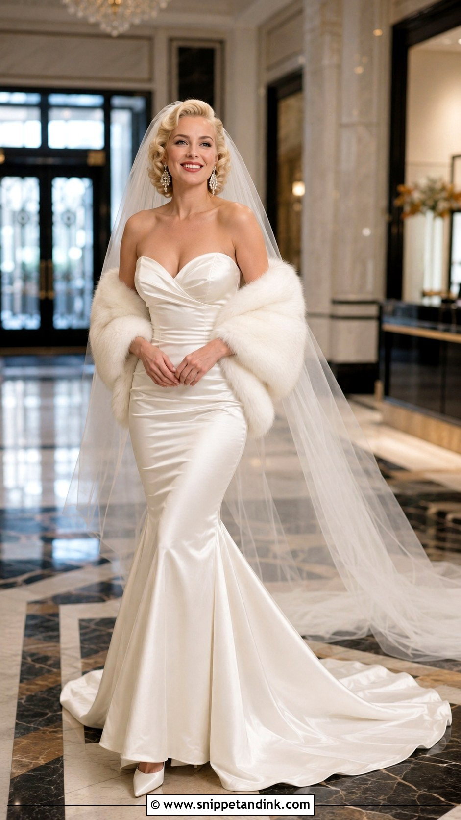 Marilyn Monroe Mermaid Wedding Dress - Snippet and Ink - 20 Marilyn Monroe Wedding Dress Ideas