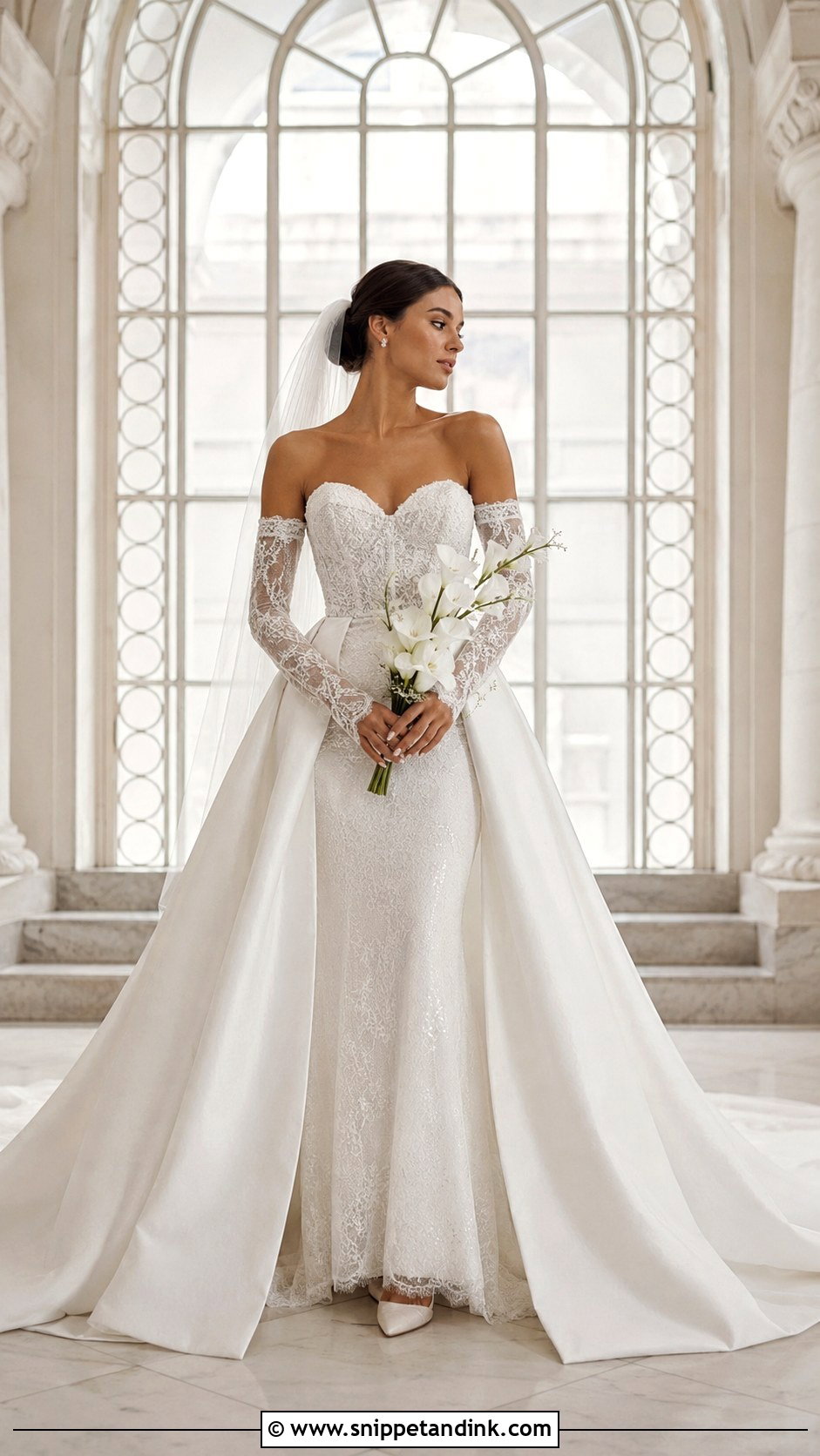 Martin Thornburg Ash Lace Mermaid Gown - Snippet and Ink - 20 Martin Thornburg Wedding Dresses