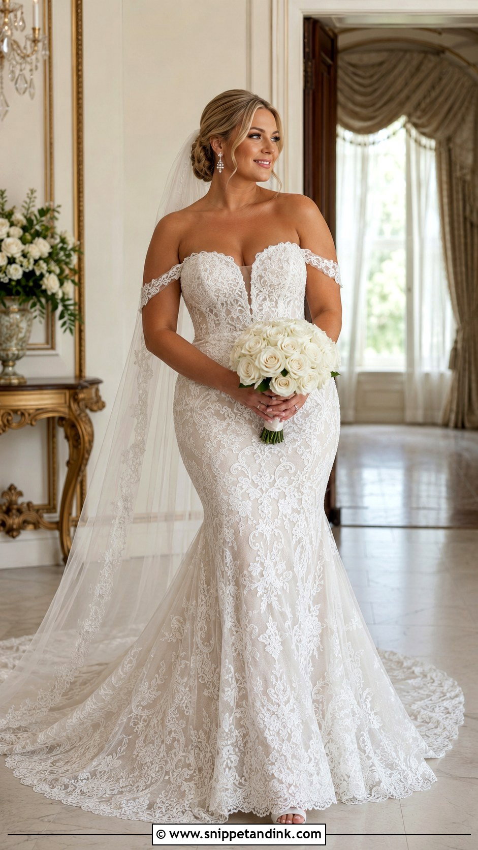 Martin Thornburg Griffin Lace Mermaid Gown - Snippet and Ink - 20 Martin Thornburg Wedding Dresses