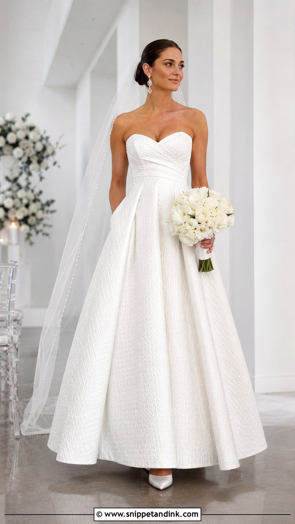Martin Thornburg Lilia A Line Gown - Snippet and Ink - 20 Martin Thornburg Wedding Dresses