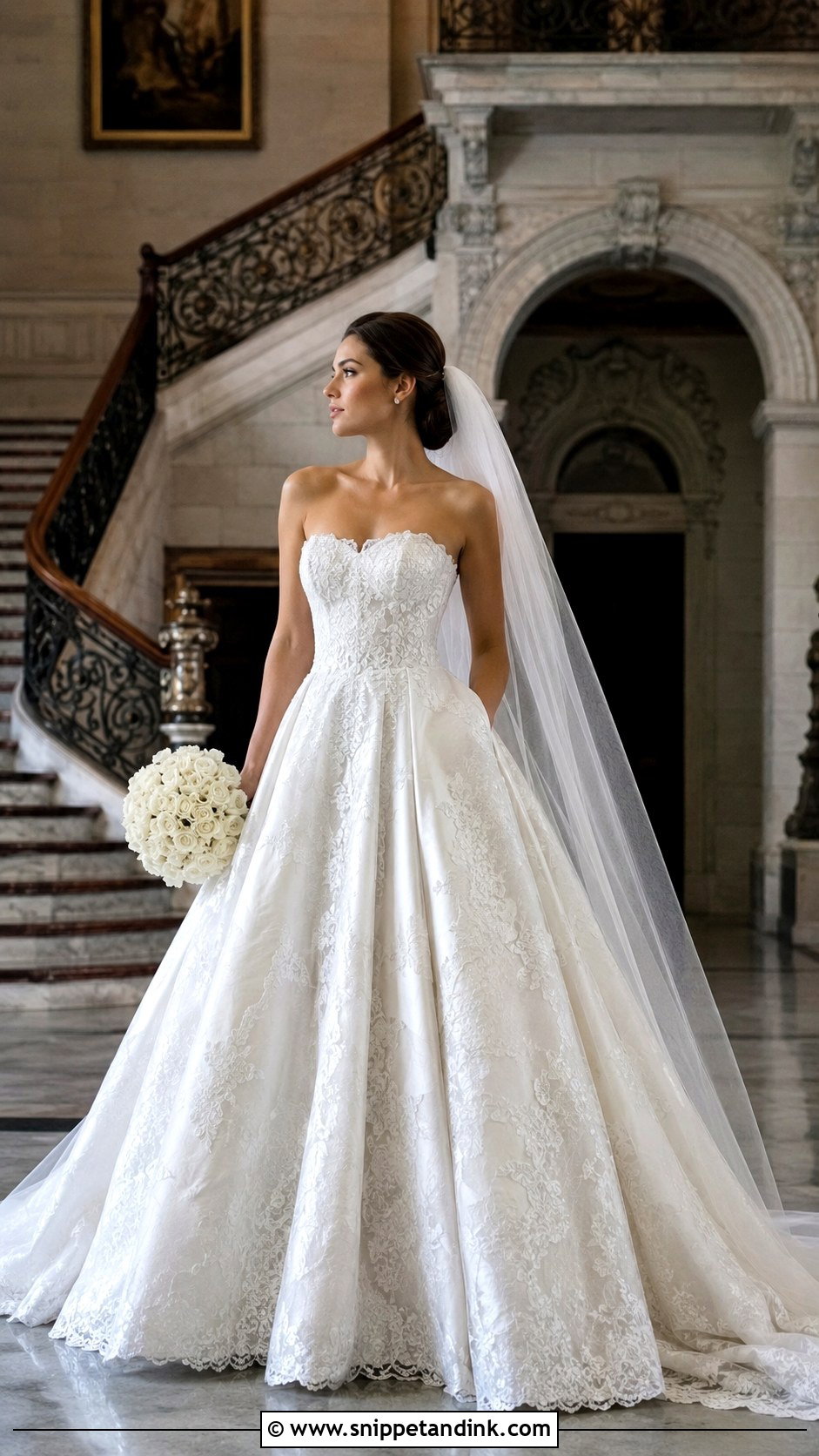 Martin Thornburg Roselle Lace Ball Gown - Snippet and Ink - 20 Martin Thornburg Wedding Dresses