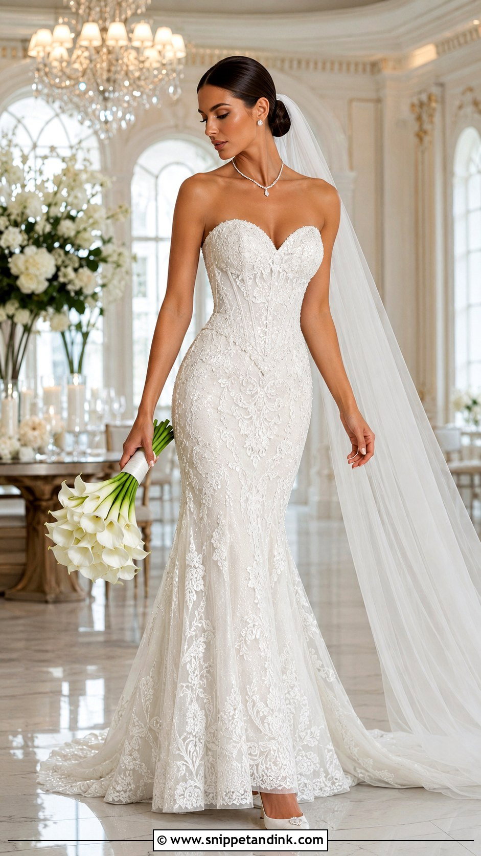 Martin Thornburg Vale Sweetheart Mermaid Gown - Snippet and Ink - 20 Martin Thornburg Wedding Dresses