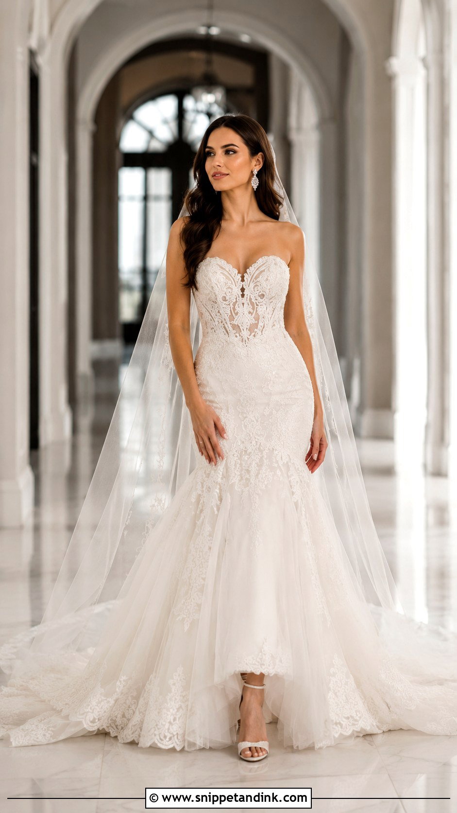 Martina Liana A Line Wedding Dress - Snippet and Ink - 25 Martina Liana Wedding Dress Ideas
