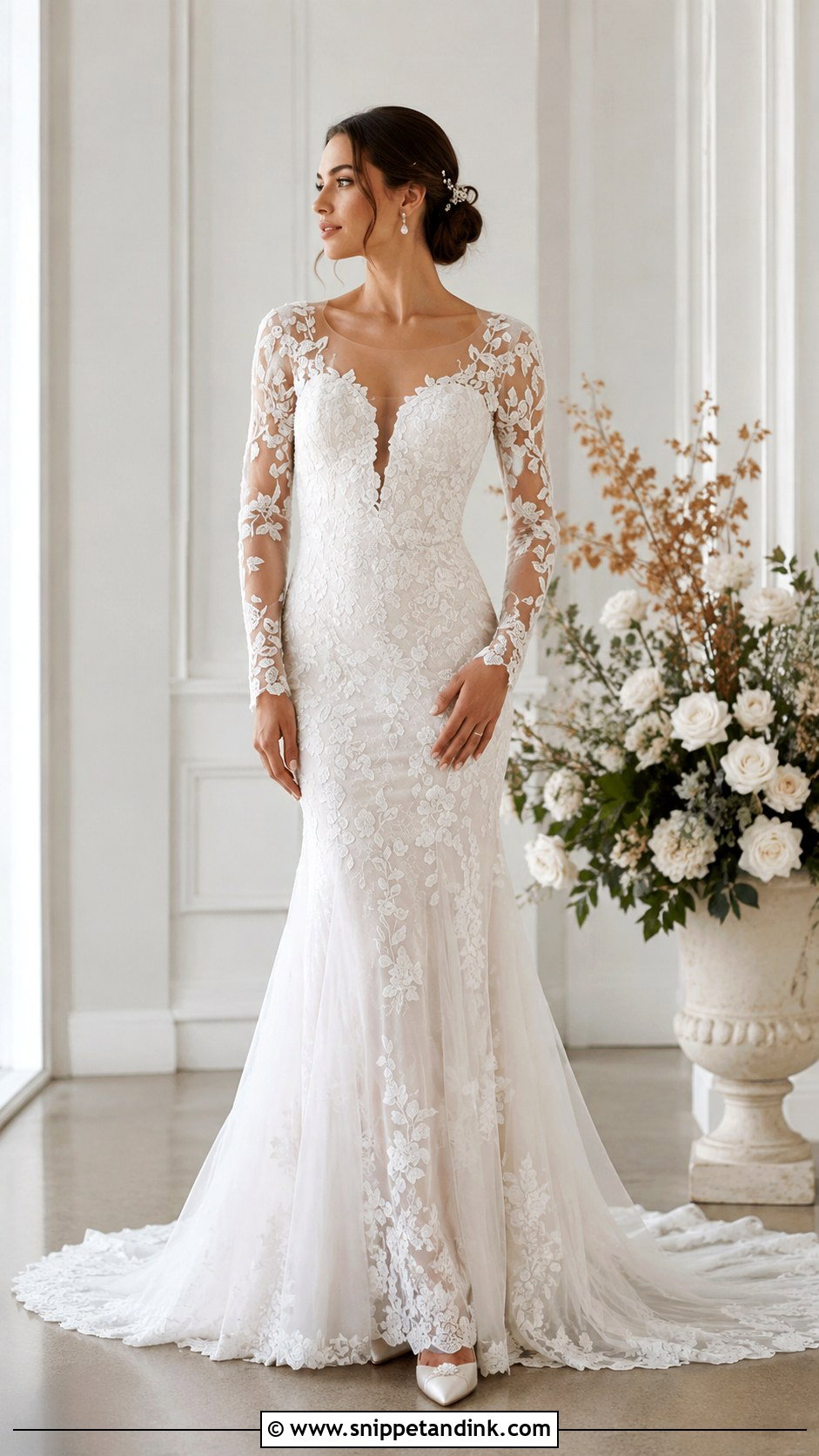 Martina Liana Lace Ballgown Wedding Dress - Snippet and Ink - 25 Martina Liana Wedding Dress Ideas