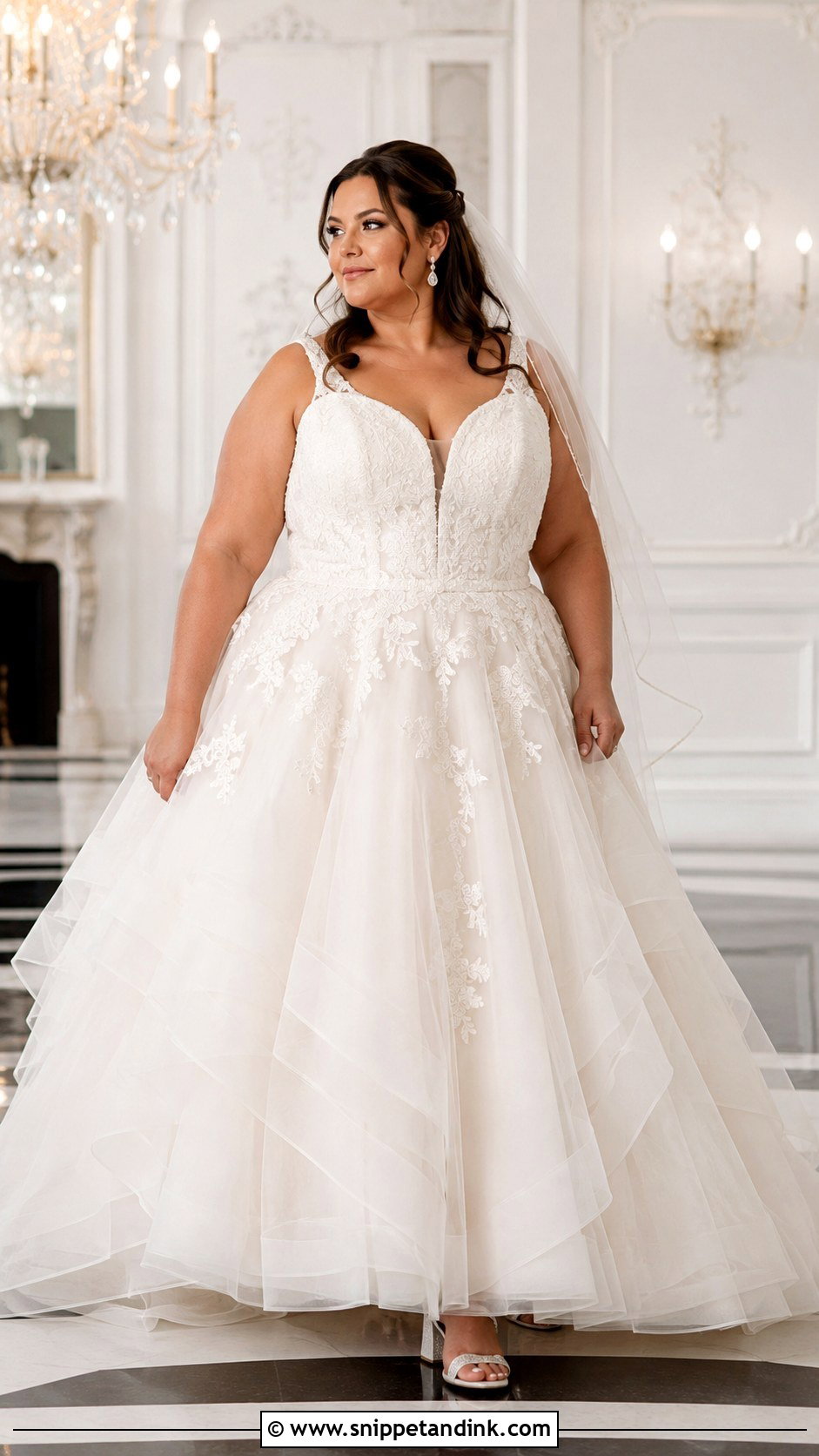 Marys Bridal Plus Size Ball Gown - Snippet and Ink - 20 Mary's Bridal Ideas