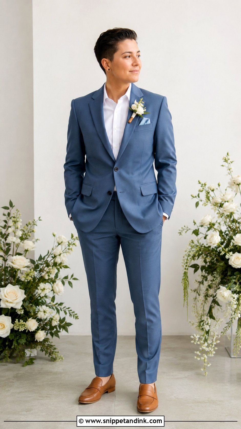 Masc Lesbian Bridesmaid Suit Outfit - Snippet and Ink - 25 Masc Lesbian Wedding Outfit Ideas