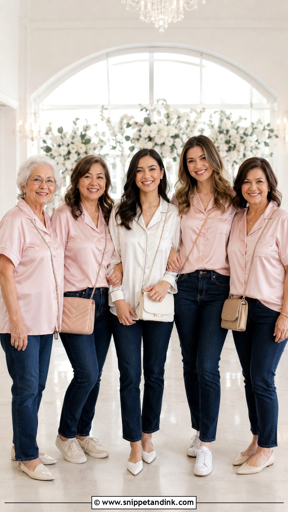 Matching Family Wedding Shirts With Jeans - Snippet and Ink - 20 Wedding Shirts Ideas